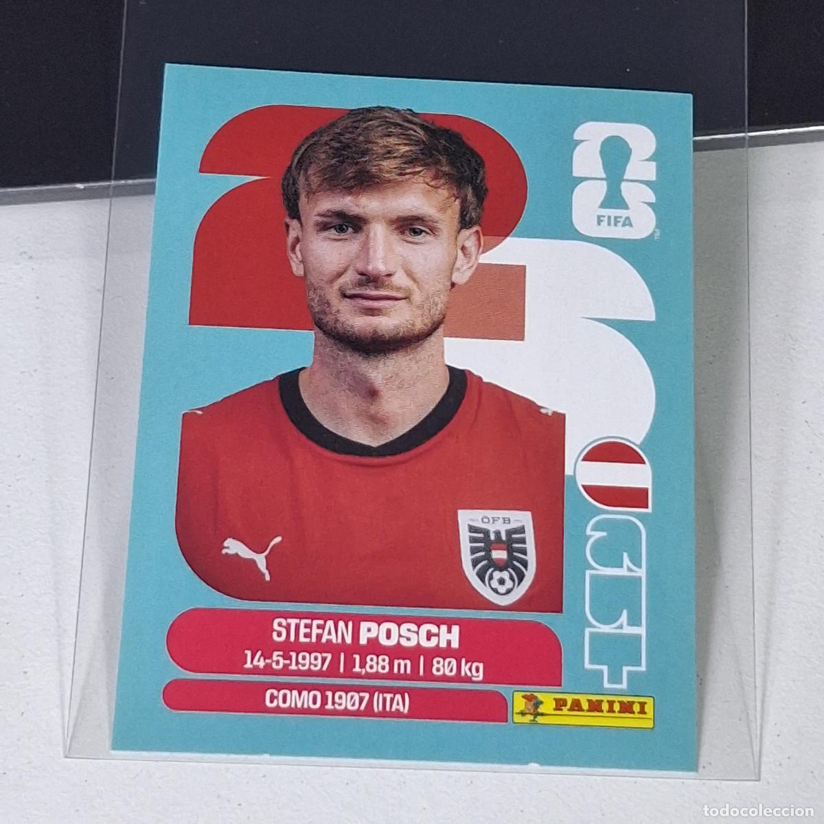 Cromos de F&uacute;tbol: B7 AUT7 STEFAN POSCH 7 AUSTRIA AUT MUNDIAL FIFA WORLD CUP 2026 STICKER PANINI