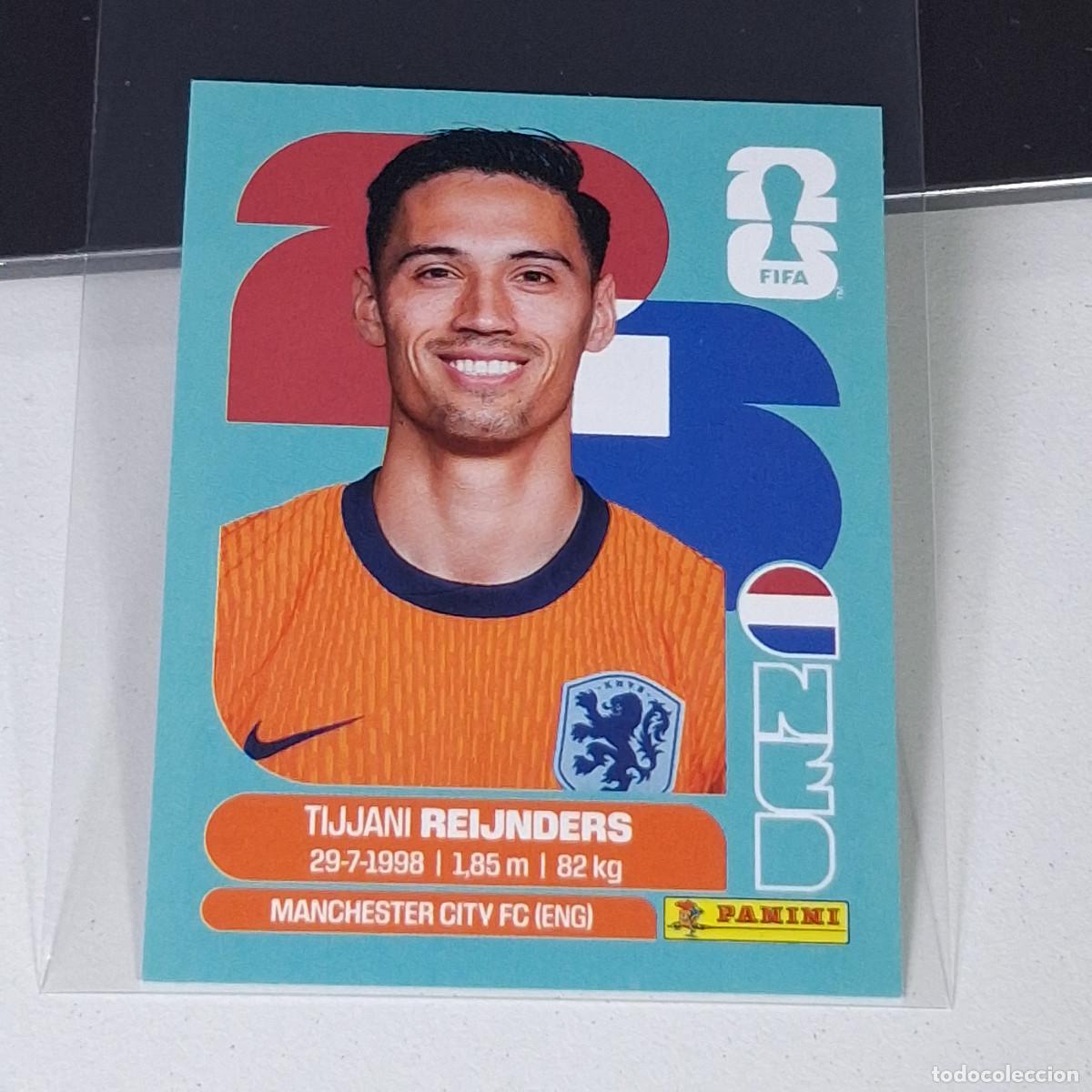 Cromos de F&uacute;tbol: B7 NED10 TIJJANI REIJNDERS 10 PA&Iacute;SES BAJOS HOLANDA NED MUNDIAL FIFA WORLD CUP 2026 STICKER PANINI