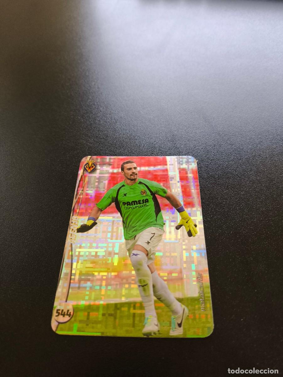 Cromos de F&uacute;tbol: 544 SERGIO ASENJO VILLARREAL BRILO TETRIS PLATA TOP MUNDICROMO LIGA 2014 2015 14 15 NO PANINI ESTE
