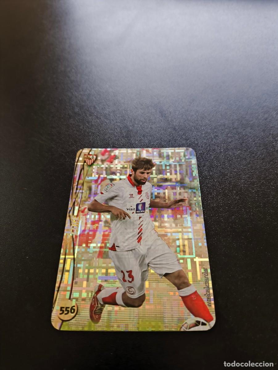 Cromos de F&uacute;tbol: 556 COKE SEVILLA BRILLO TETRIS PLATA TOP MUNDICROMO LIGA 2014 2015 14 15 NO PANINI ESTE