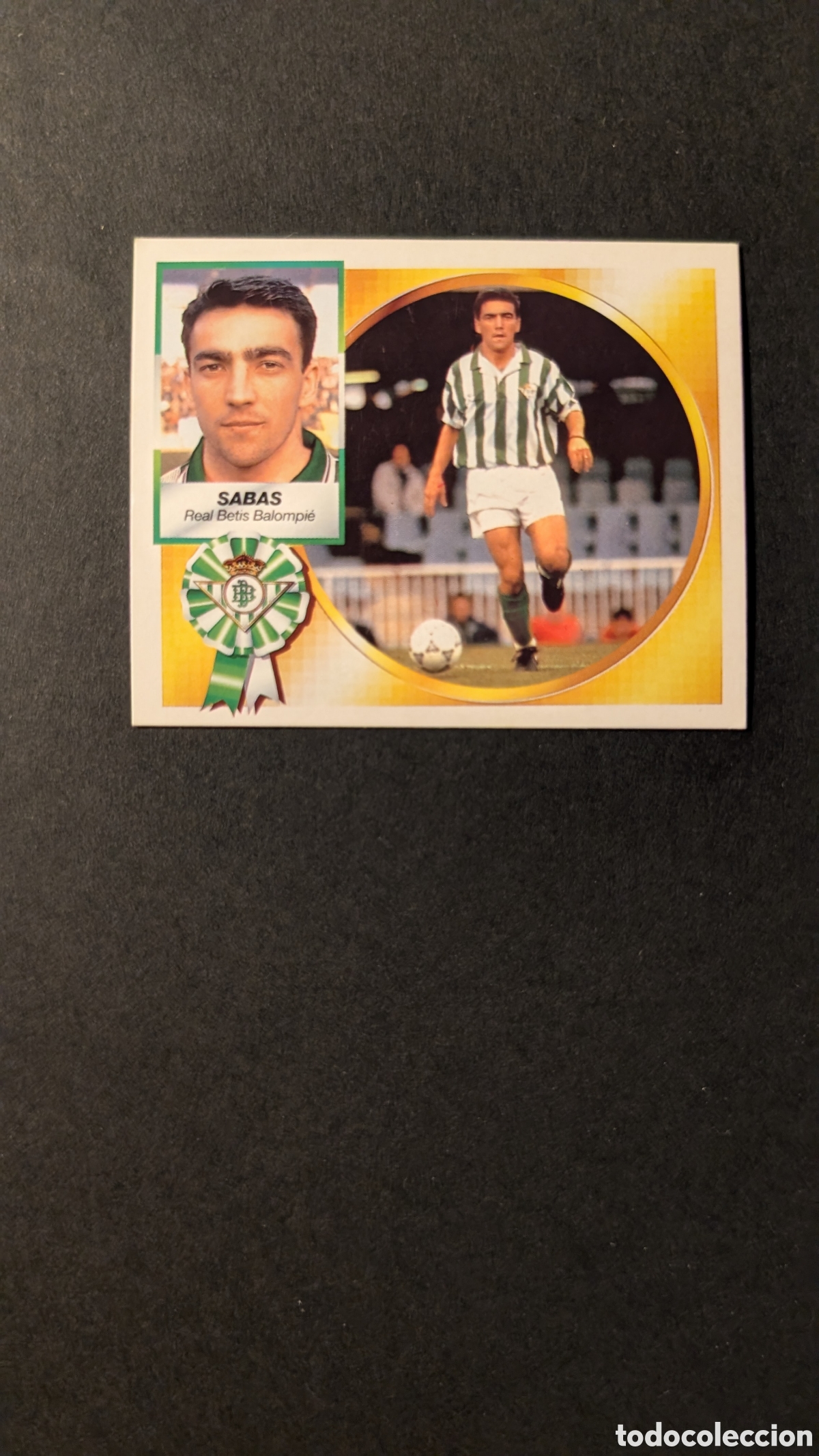 Fu&szlig;ball-Sticker: SABAS BETIS FICHAJE 4 LIGA ESTE 1994/95 NUNCA PEGADO SIN PEGAR