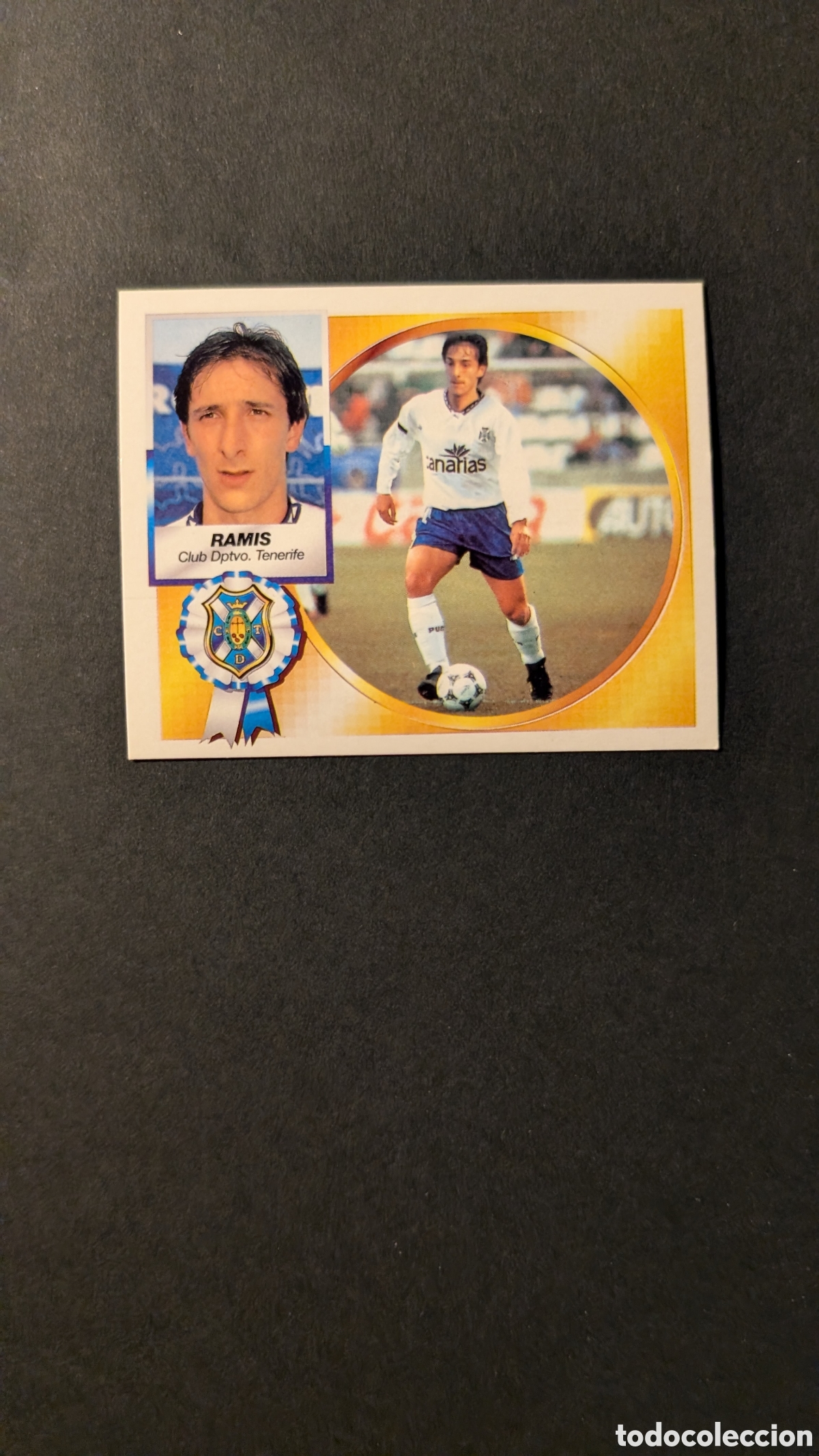 Fu&szlig;ball-Sticker: RAMIS TENERIFE FICHAJE 12 LIGA ESTE 1994/95 NUNCA PEGADO SIN PEGAR