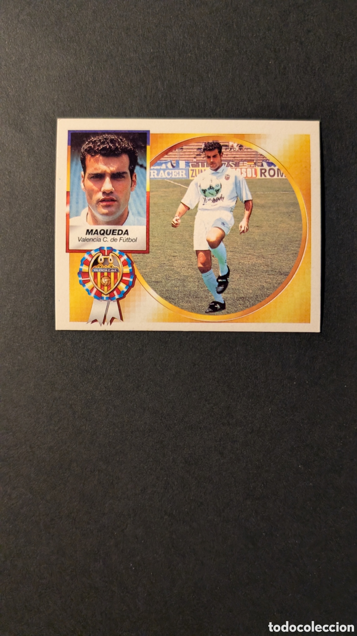 Fu&szlig;ball-Sticker: MAQUEDA VALENCIA FICHAJE 15 LIGA ESTE 1994/95 NUNCA PEGADO SIN PEGAR