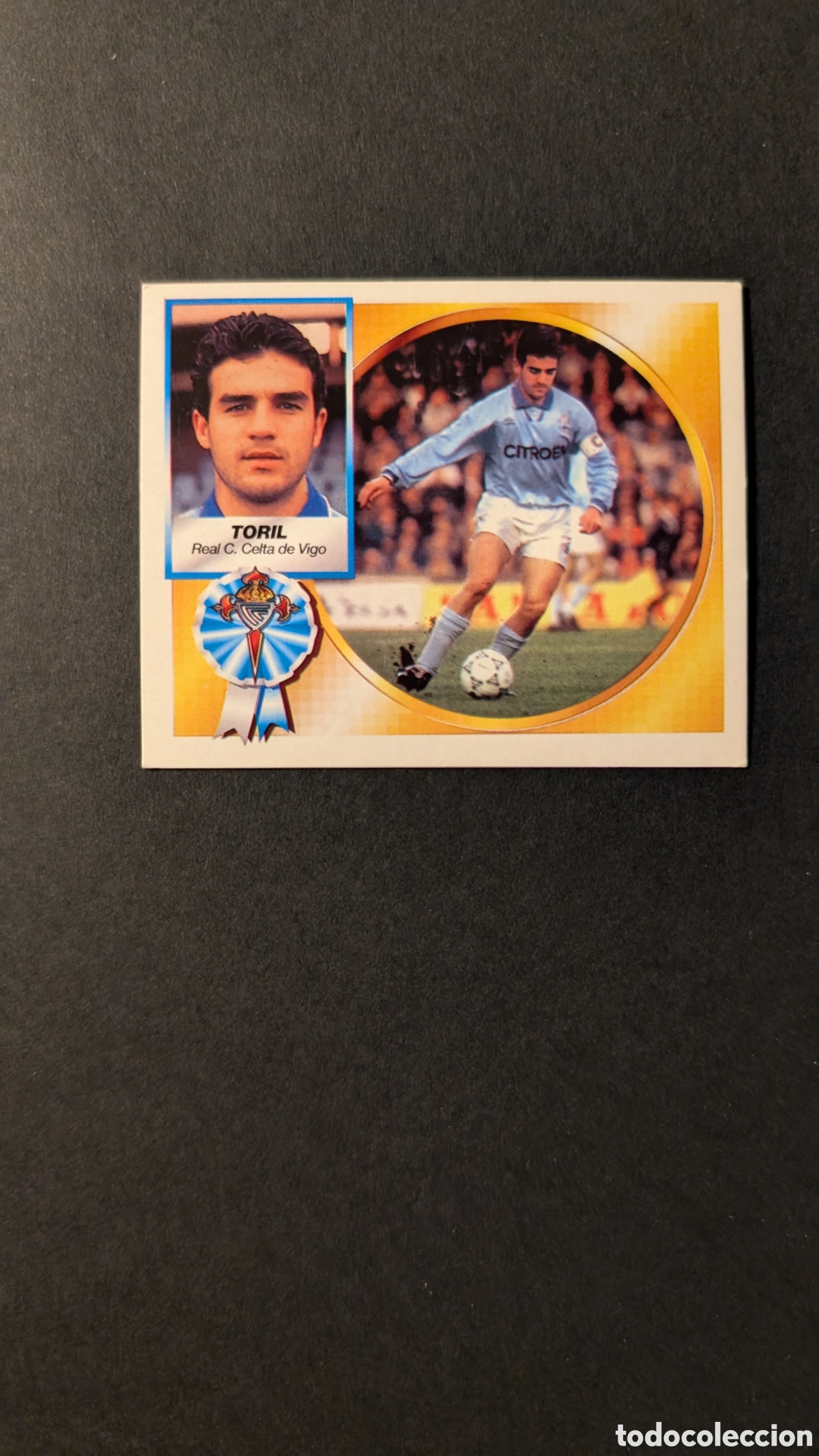 Fu&szlig;ball-Sticker: TORIL CELTA FICHAJE 20 LIGA ESTE 1994/95 NUNCA PEGADO SIN PEGAR