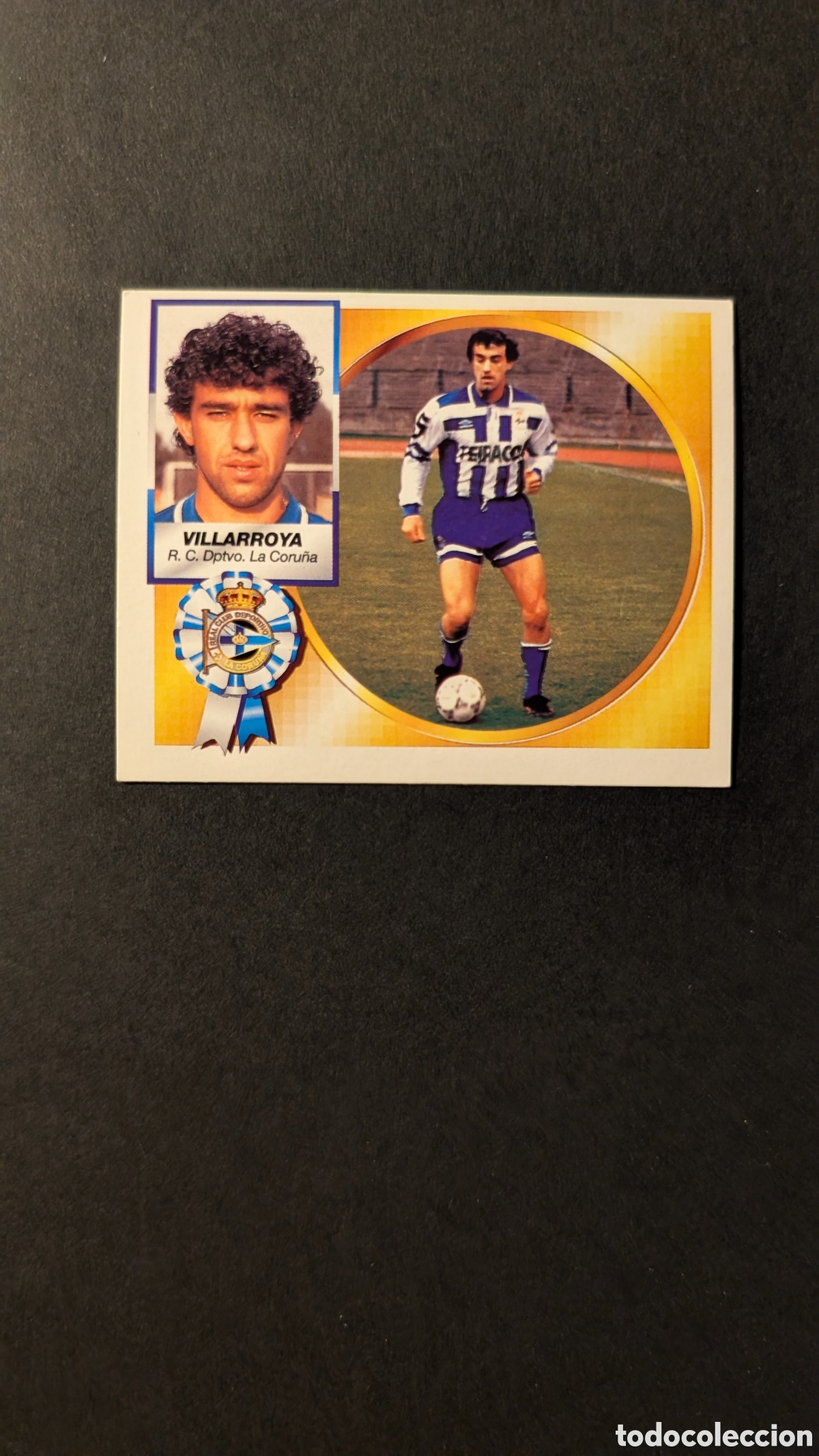 Fu&szlig;ball-Sticker: VILLARROYA DEPORTIVO FICHAJE 21 VERSION LIGA ESTE 1994/95 NUNCA PEGADO SIN PEGAR