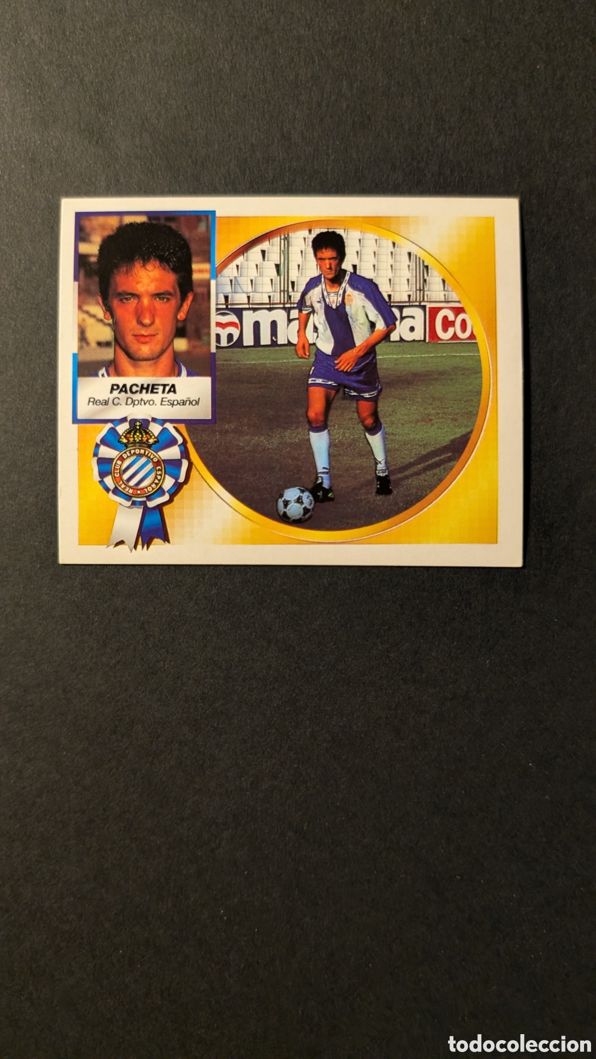 Fu&szlig;ball-Sticker: PACHETA ESPA&Ntilde;OL FICHAJE 23 LIGA ESTE 1994/95 NUNCA PEGADO SIN PEGAR