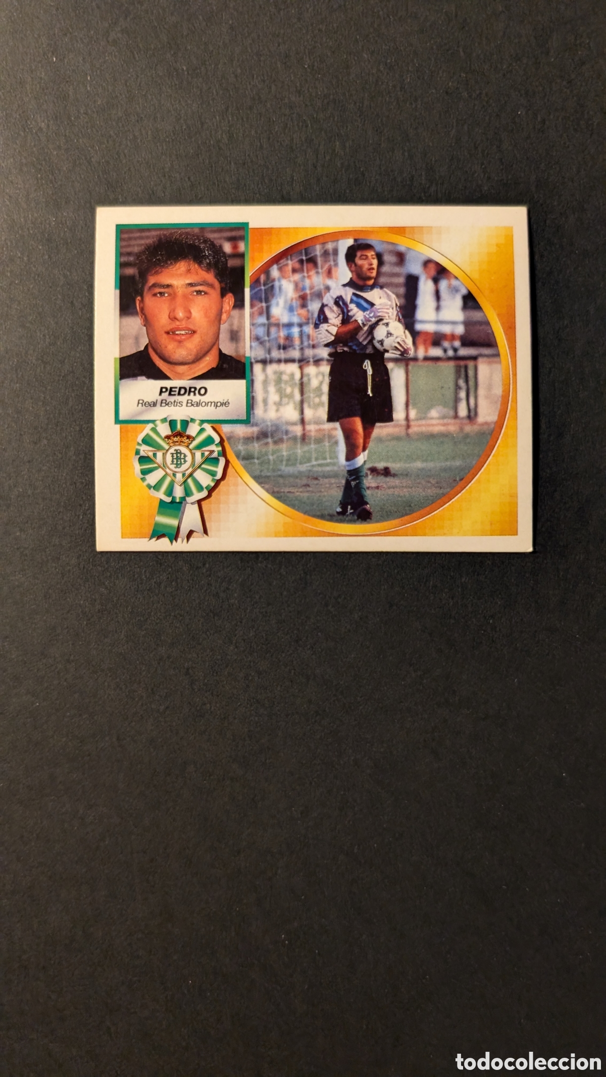 Fu&szlig;ball-Sticker: PEDRO BETIS FICHAJE 27 LIGA ESTE 1994/95 NUNCA PEGADO SIN PEGAR