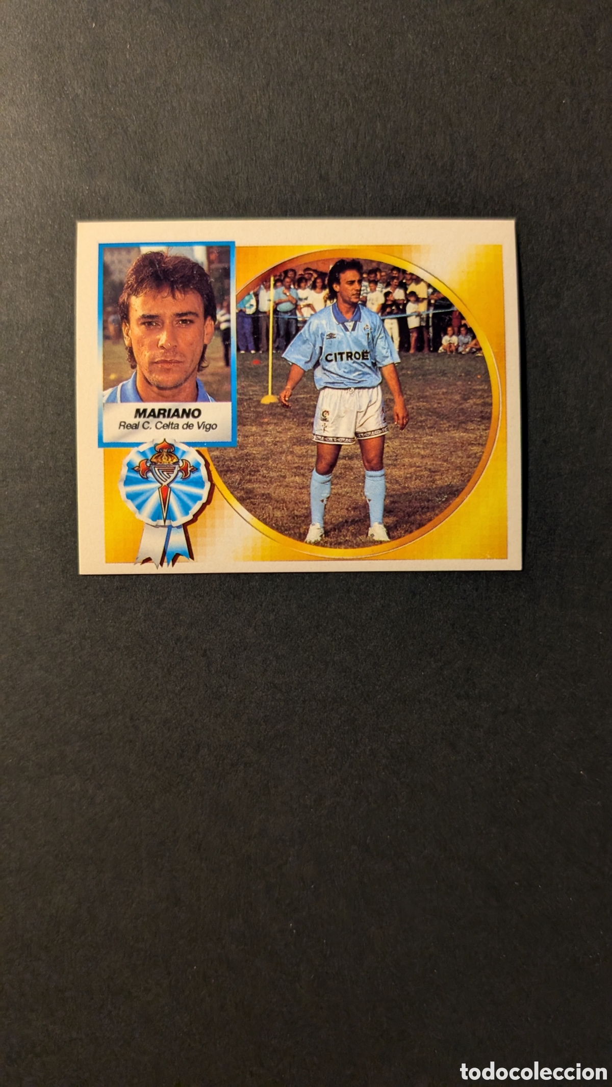 Fu&szlig;ball-Sticker: MARIANO CELTA FICHAJE 28 LIGA ESTE 1994/95 NUNCA PEGADO SIN PEGAR