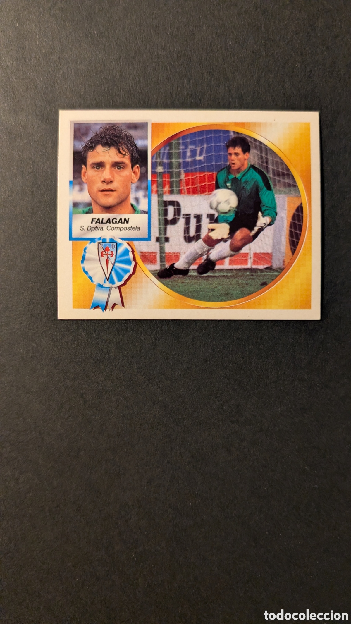 Figurine di Calcio: FALAGAN COMPOSTELA FICHAJE 30 LIGA ESTE 1994/95 NUNCA PEGADO SIN PEGAR
