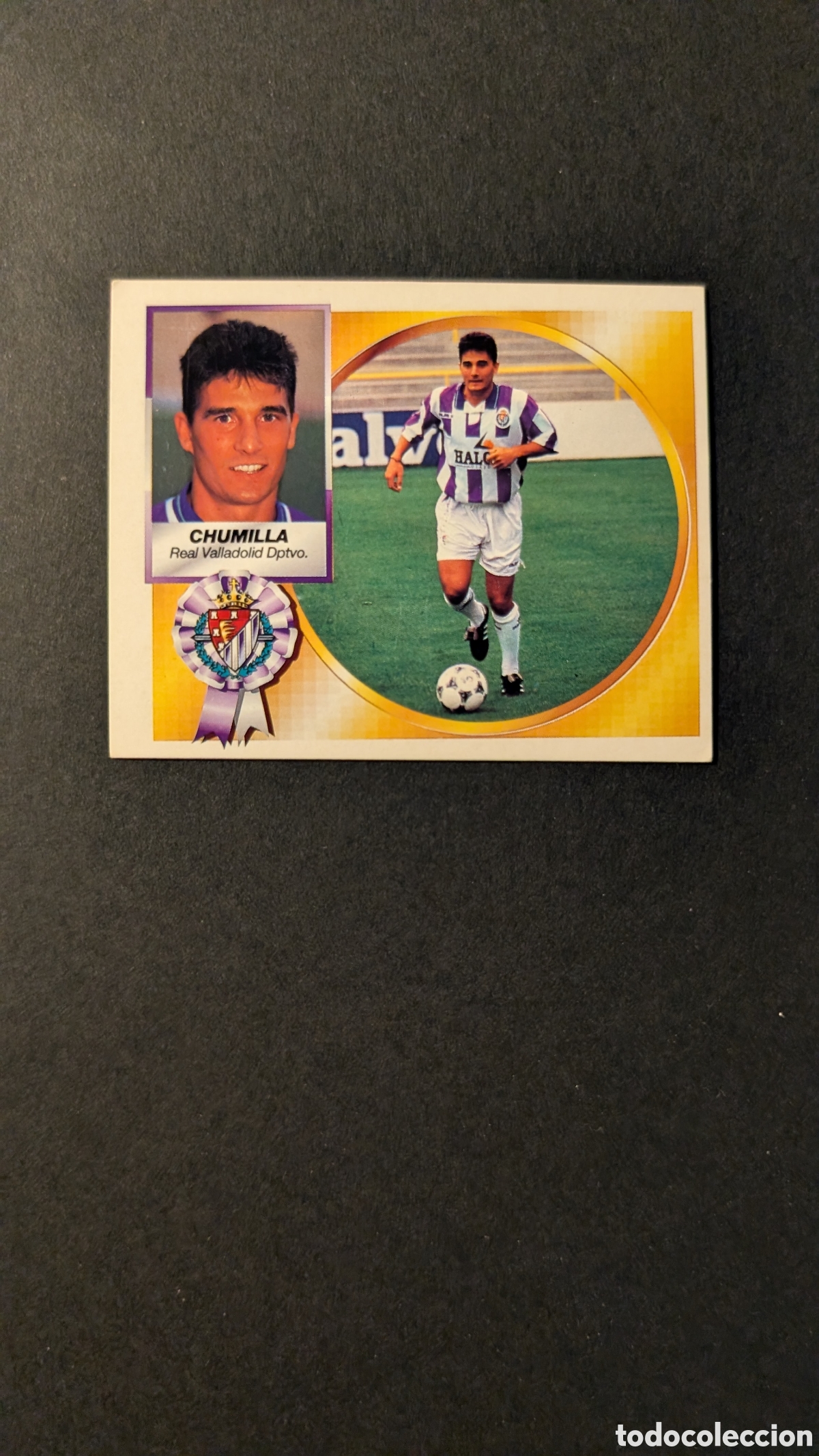 Fu&szlig;ball-Sticker: CHUMILLA VALLADOLID FICHAJE 3 BIS LIGA ESTE 1994/95 NUNCA PEGADO SIN PEGAR