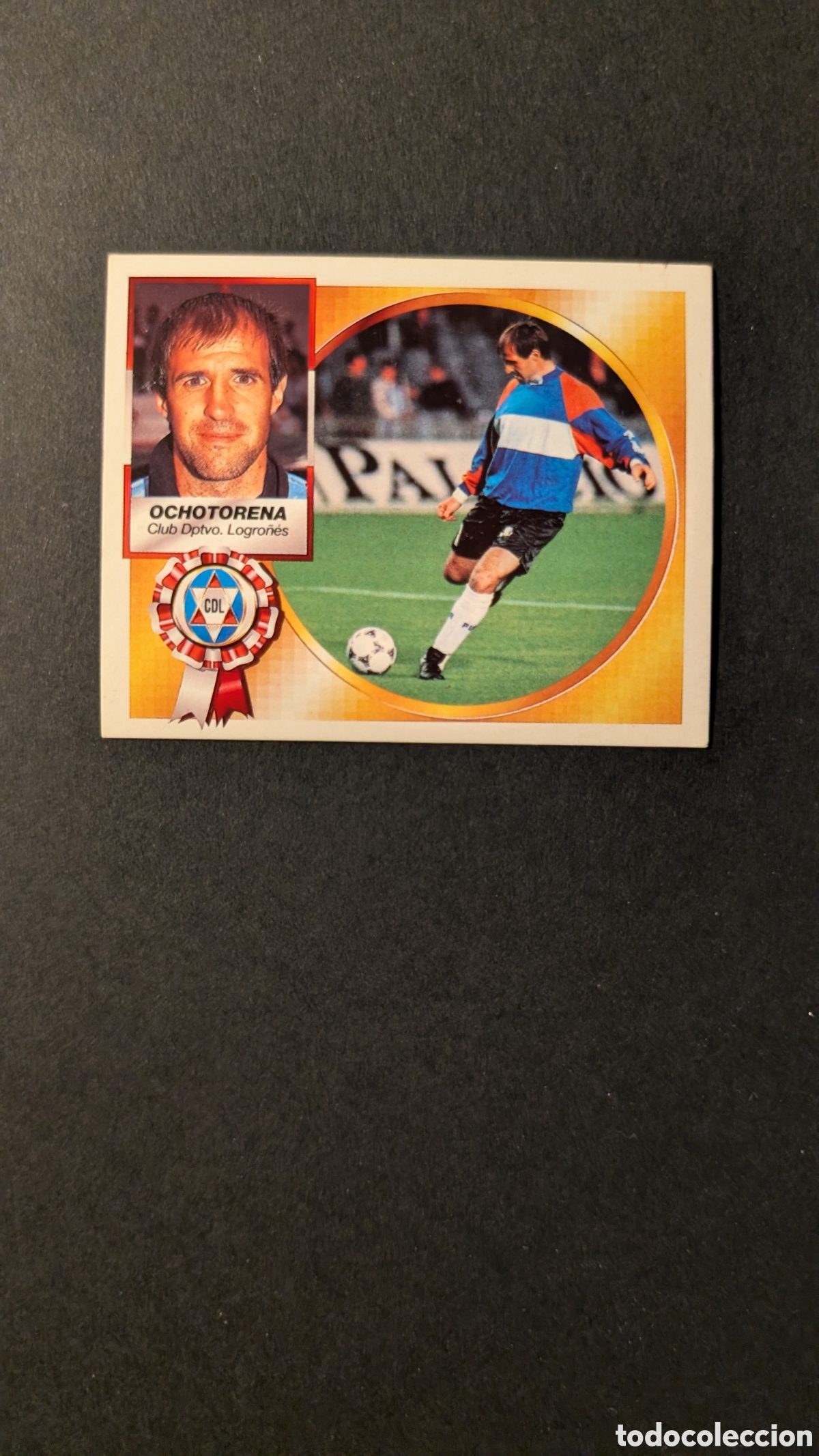 Fu&szlig;ball-Sticker: OCHOTORENA LOGRO&Ntilde;ES FICHAJE 8 BIS LIGA ESTE 1994/95 NUNCA PEGADO SIN PEGAR
