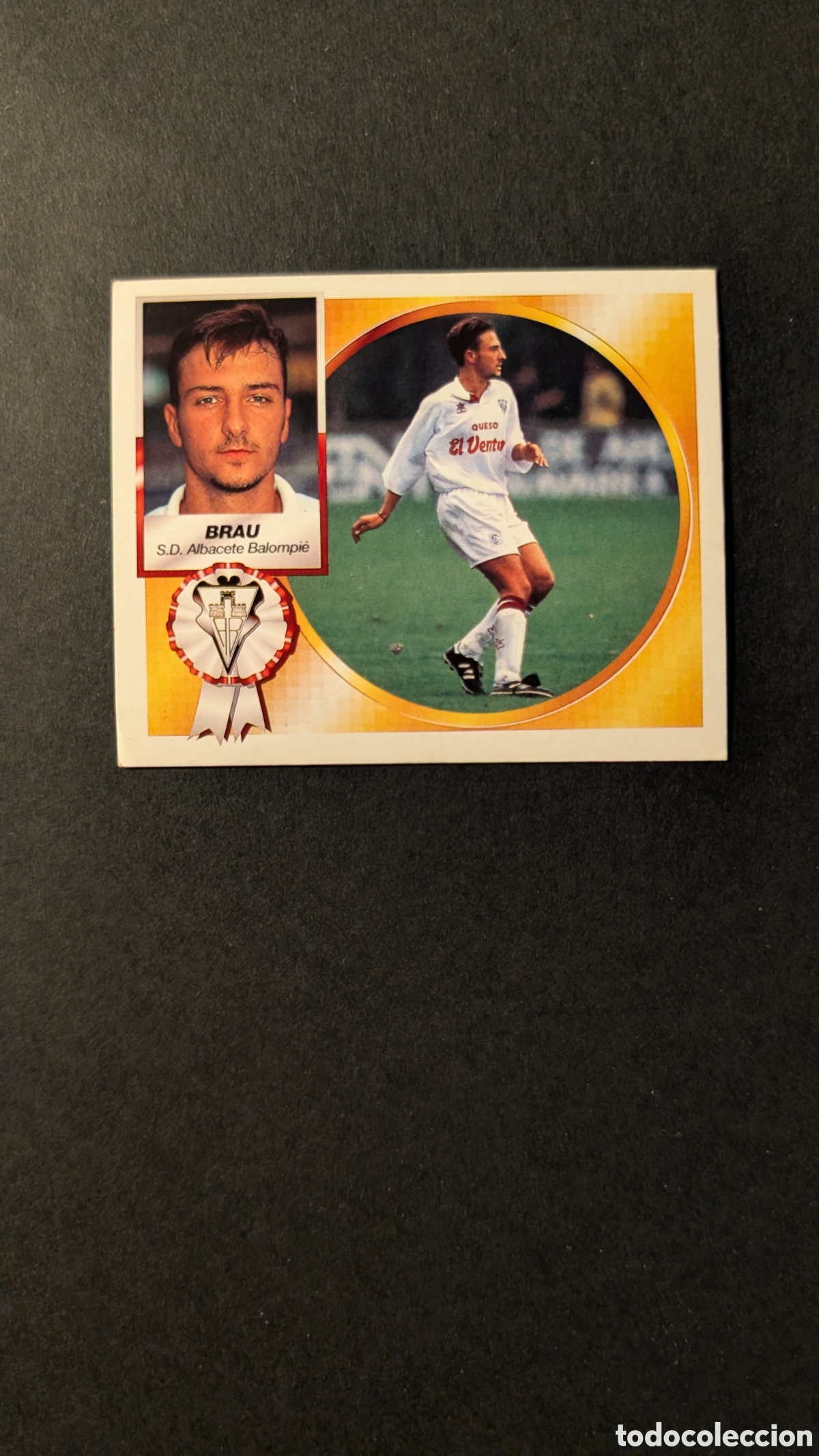 Cartes &agrave; collectionner de Football: BRAU ALBACETE COLOCA LIGA ESTE 1994/95 NUNCA PEGADO SIN PEGAR