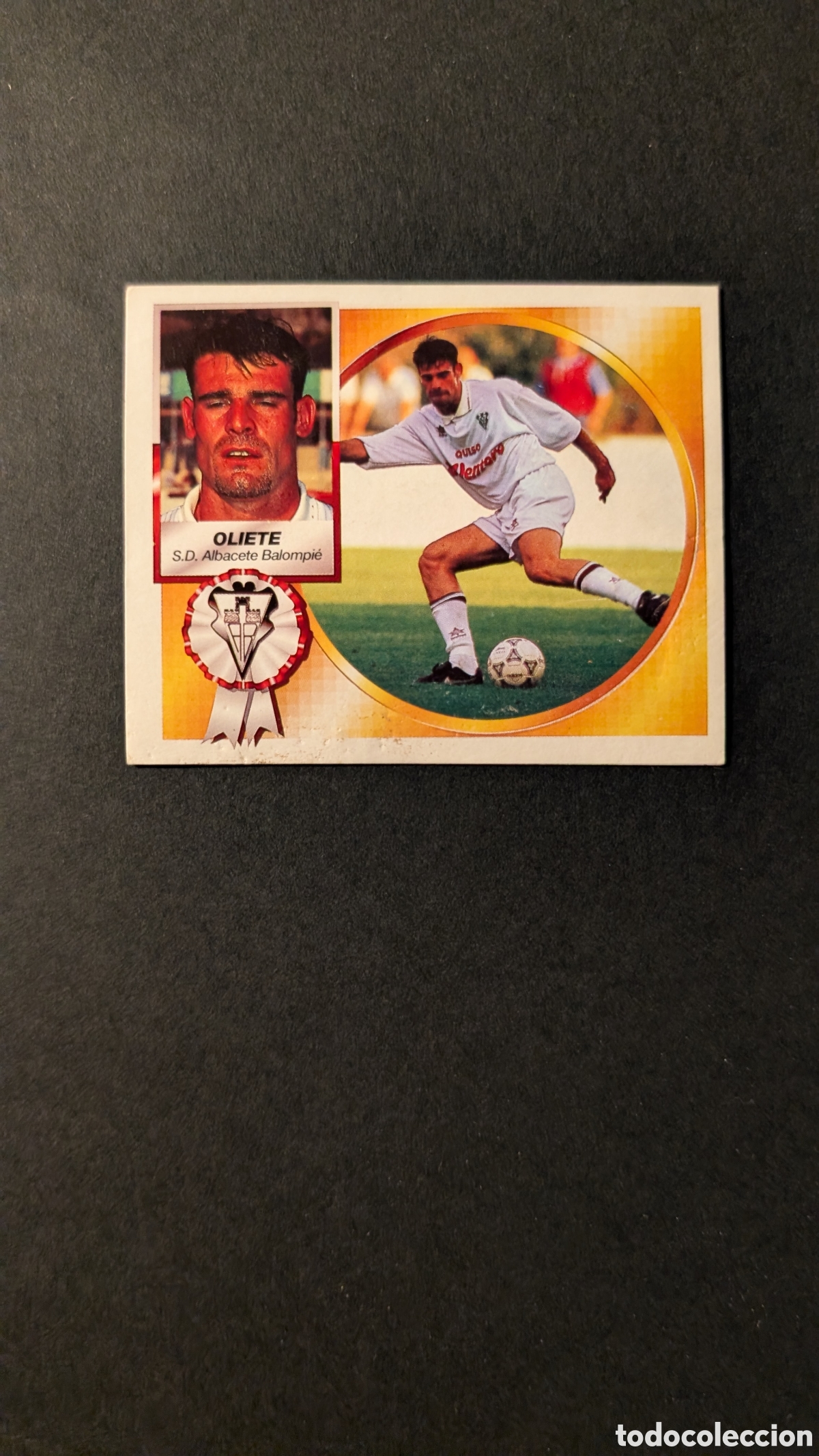 Cartes &agrave; collectionner de Football: OLIETE ALBACETE COLOCA LIGA ESTE 1994/95 NUNCA PEGADO SIN PEGAR