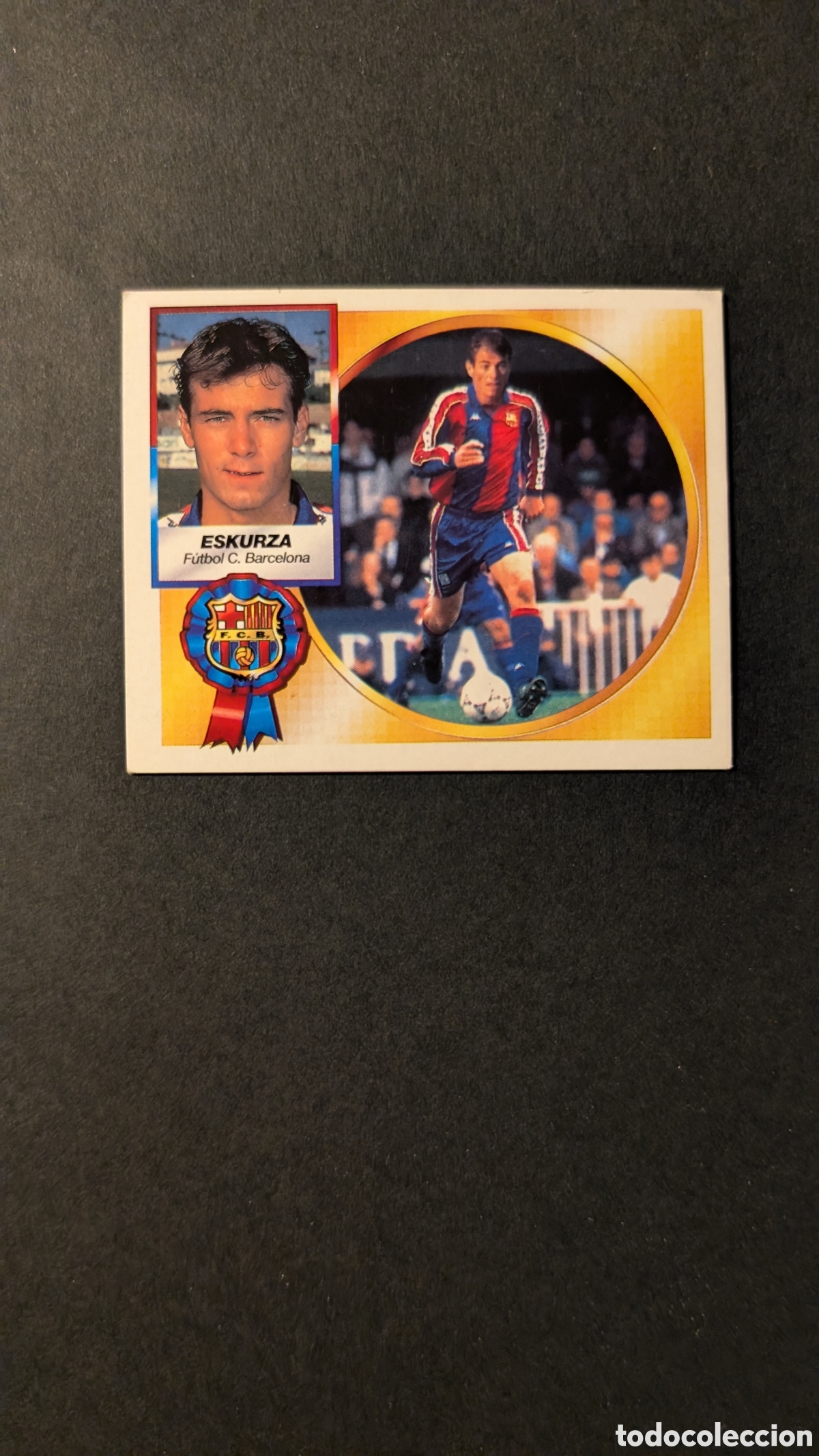 Cromos de F&uacute;tbol: ESKURZA BARCELONA COLOCA LIGA ESTE 1994/95 NUNCA PEGADO SIN PEGAR