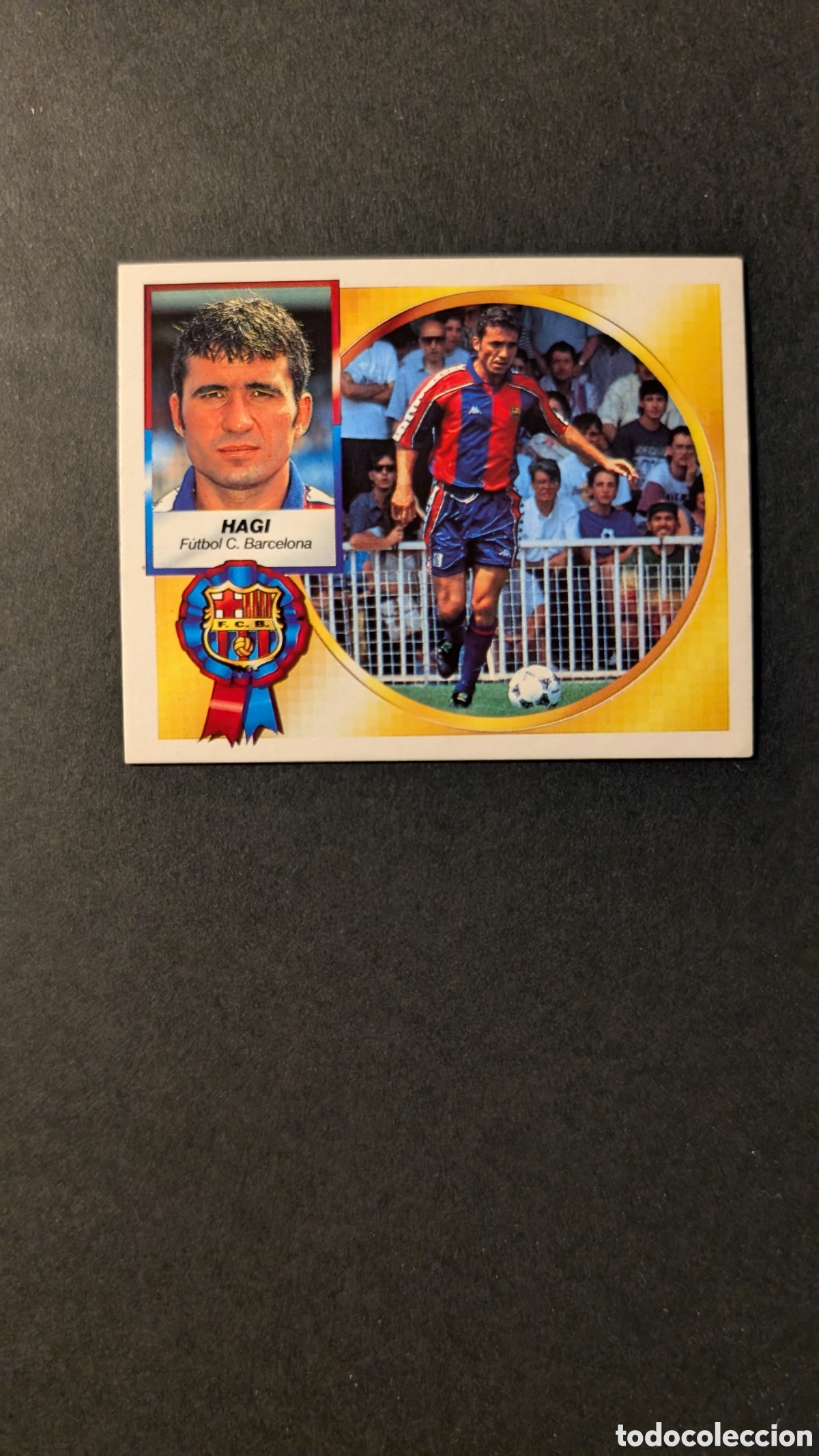 Cromos de F&uacute;tbol: HAGI BARCELONA COLOCA LIGA ESTE 1994/95 NUNCA PEGADO SIN PEGAR