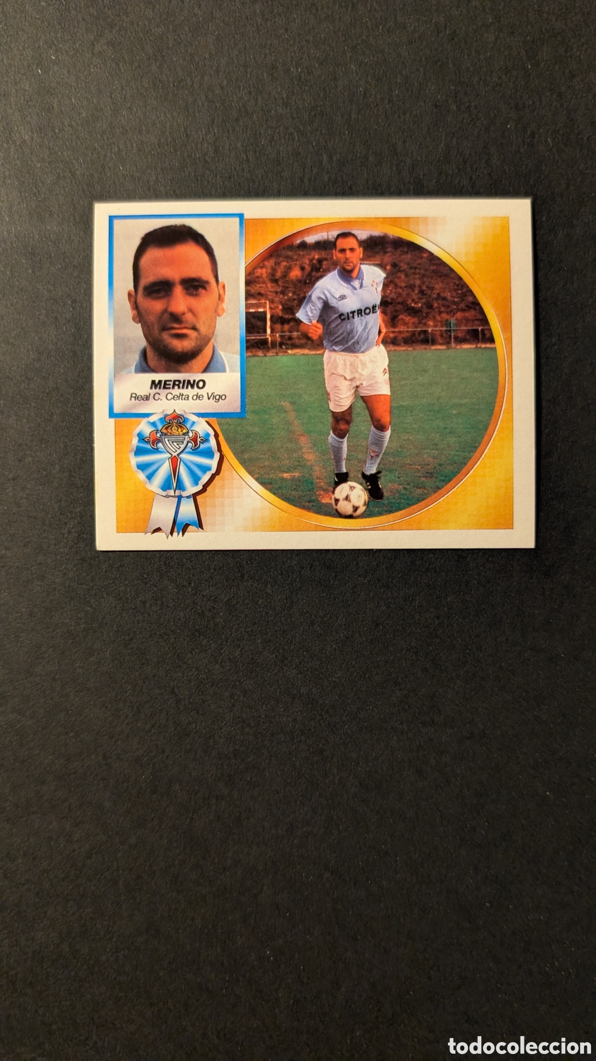 Cromos de F&uacute;tbol: MERINO CELTA COLOCA LIGA ESTE 1994/95 NUNCA PEGADO SIN PEGAR