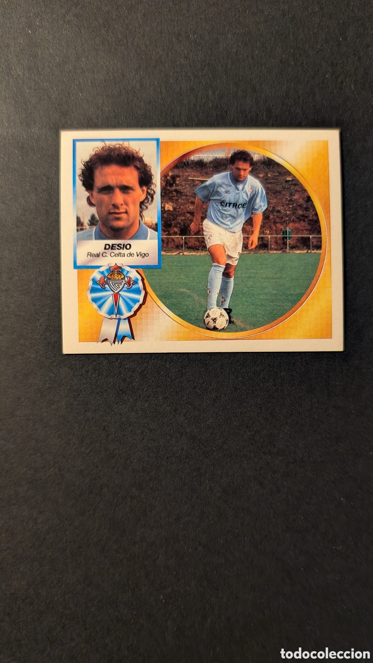 Cromos de F&uacute;tbol: DESIO CELTA COLOCA LIGA ESTE 1994/95 NUNCA PEGADO SIN PEGAR