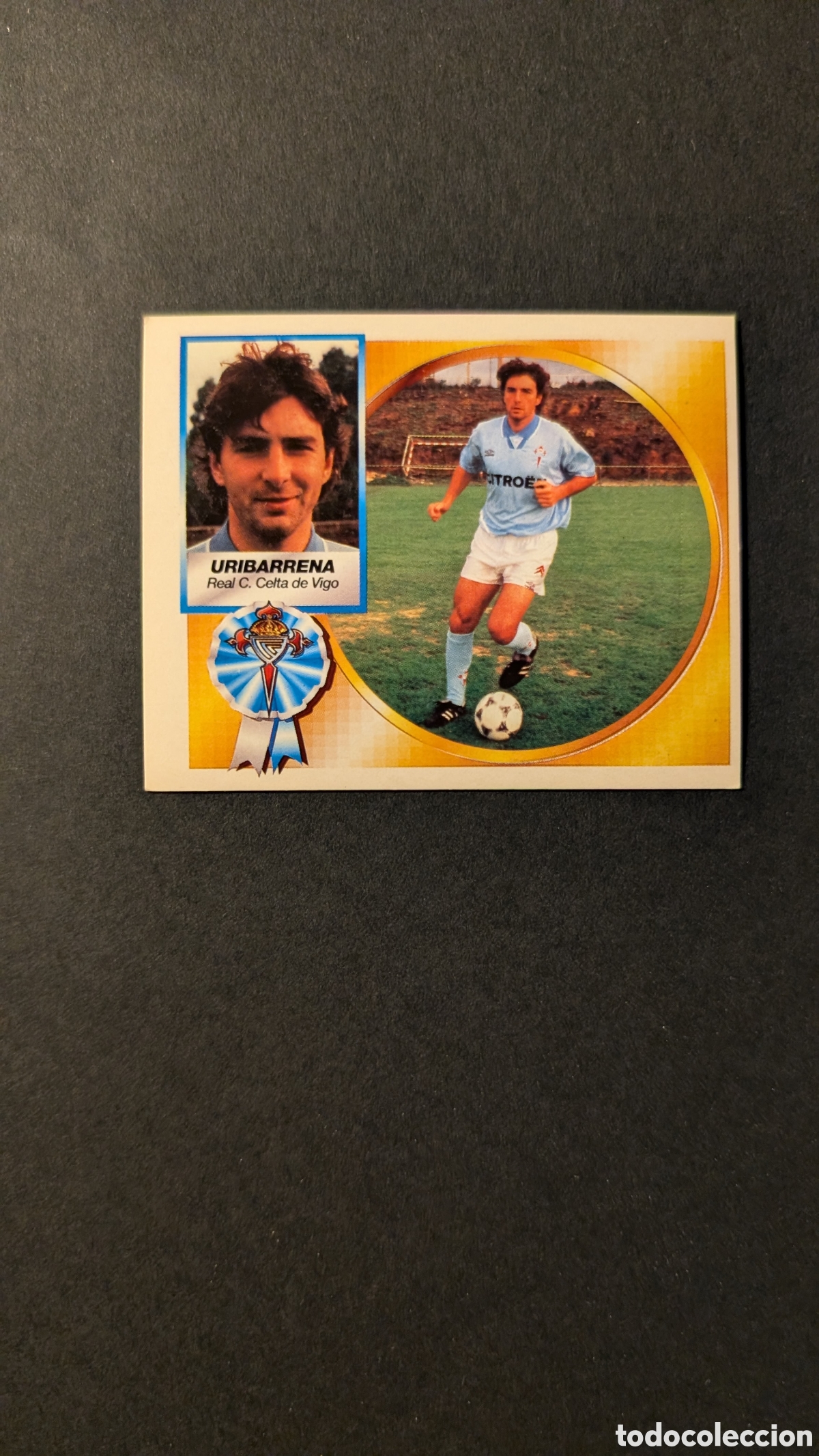Cromos de F&uacute;tbol: URIBARRENA CELTA COLOCA LIGA ESTE 1994/95 NUNCA PEGADO SIN PEGAR