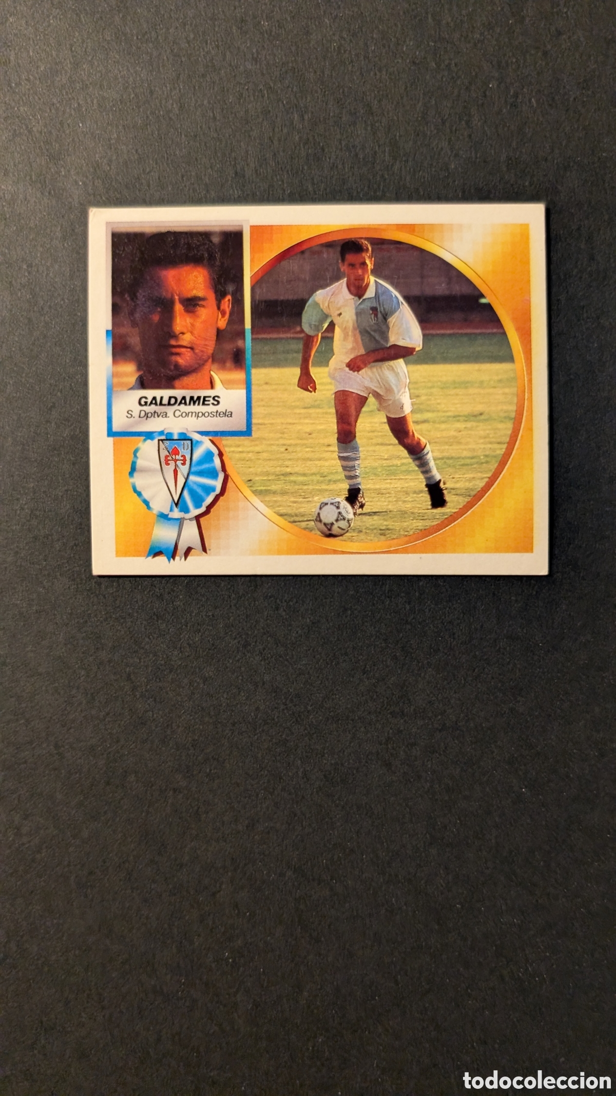 Cartes &agrave; collectionner de Football: GALDAMES COMPOSTELA COLOCA LIGA ESTE 1994/95 NUNCA PEGADO SIN PEGAR
