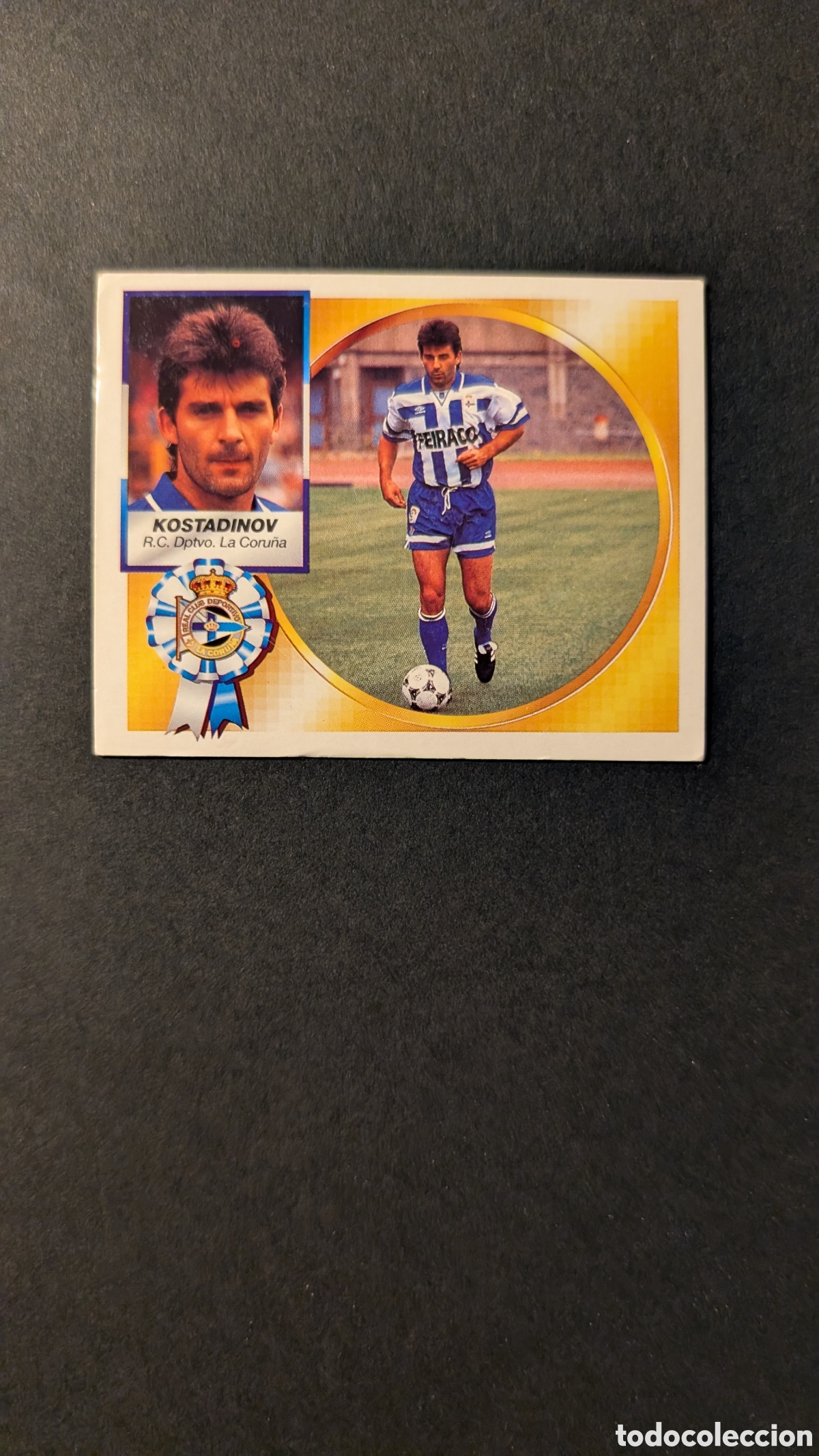 Cartes &agrave; collectionner de Football: KOSTADINOV DEPORTIVO COLOCA LIGA ESTE 1994/95 NUNCA PEGADO SIN PEGAR