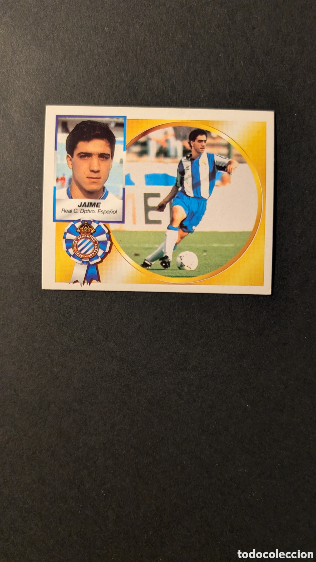 Cartes &agrave; collectionner de Football: JAIME ESPA&Ntilde;OL VERSION COLOCA LIGA ESTE 1994/95 NUNCA PEGADO SIN PEGAR