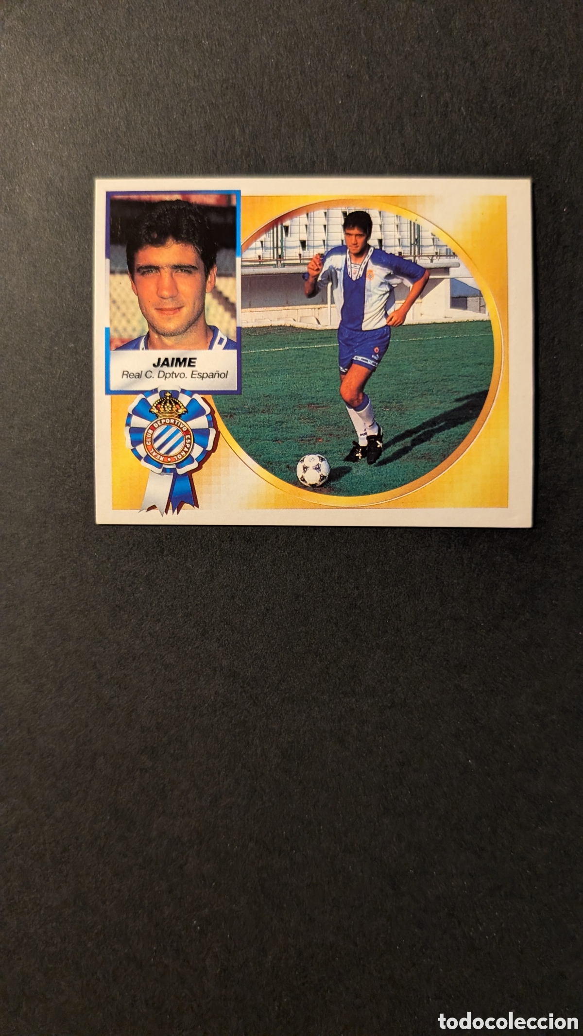 Cartes &agrave; collectionner de Football: JAIME ESPA&Ntilde;OL VERSION COLOCA LIGA ESTE 1994/95 NUNCA PEGADO SIN PEGAR