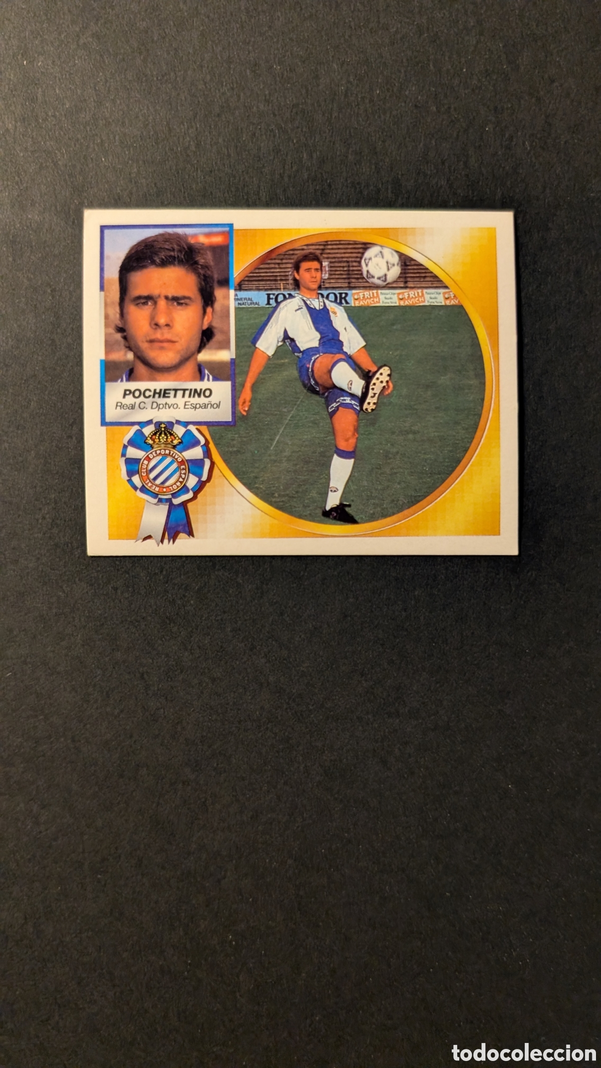 Cartes &agrave; collectionner de Football: POCHETTINO ESPA&Ntilde;OL COLOCA LIGA ESTE 1994/95 NUNCA PEGADO SIN PEGAR