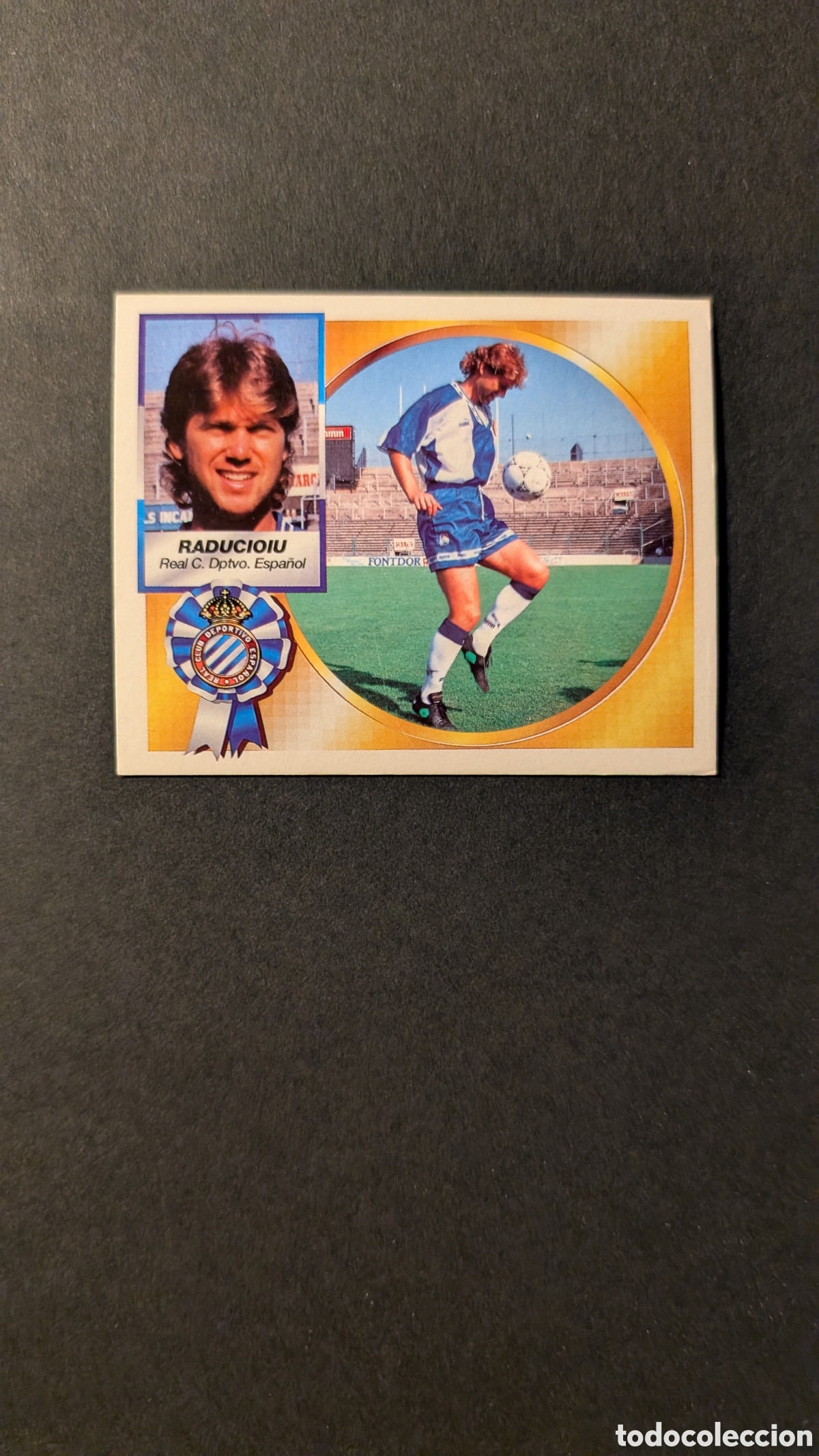 Cartes &agrave; collectionner de Football: RADUCIOIU ESPA&Ntilde;OL COLOCA LIGA ESTE 1994/95 NUNCA PEGADO SIN PEGAR