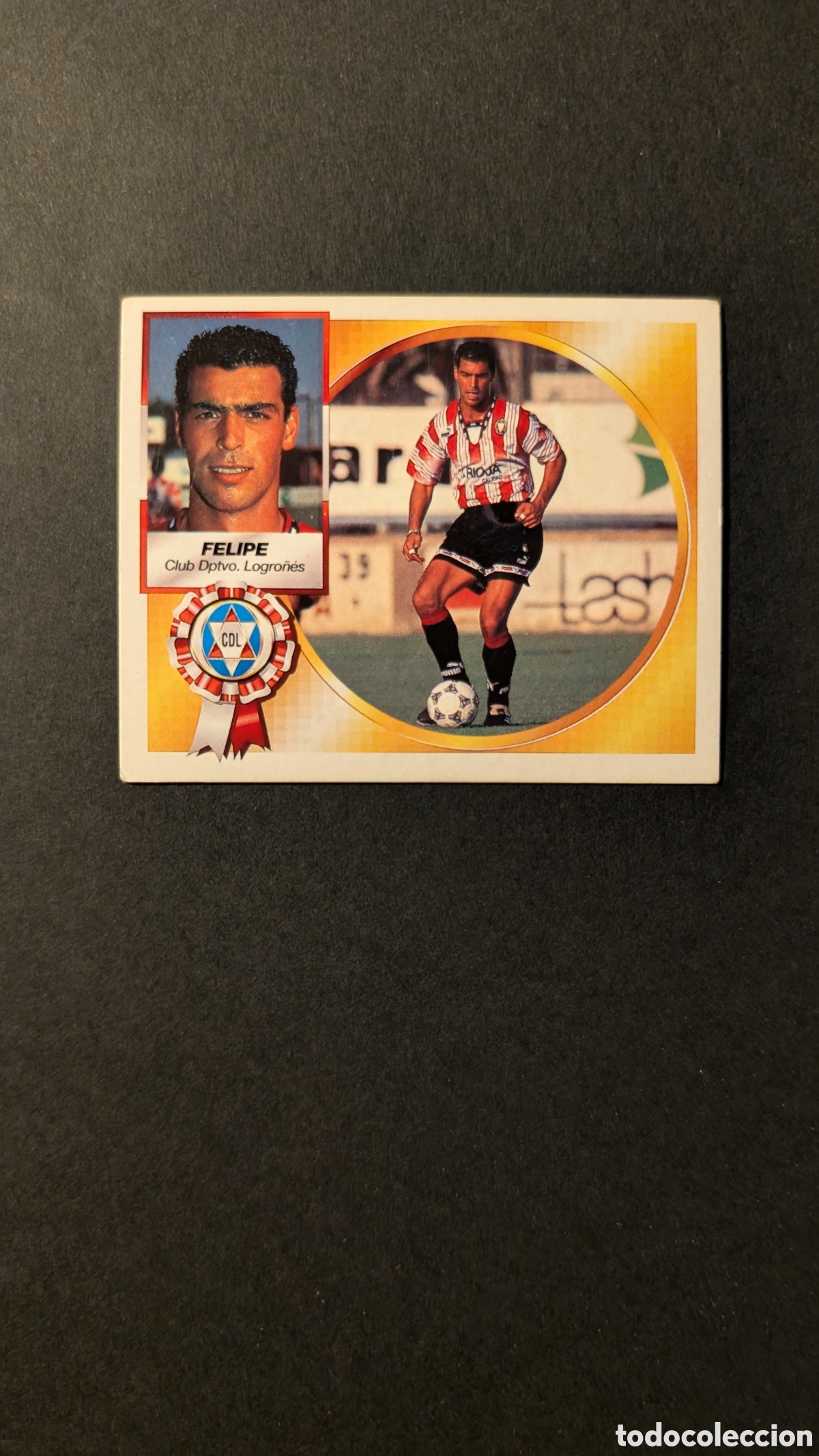 Cromos de F&uacute;tbol: FELIPE LOGRO&Ntilde;ES COLOCA LIGA ESTE 1994/95 NUNCA PEGADO SIN PEGAR