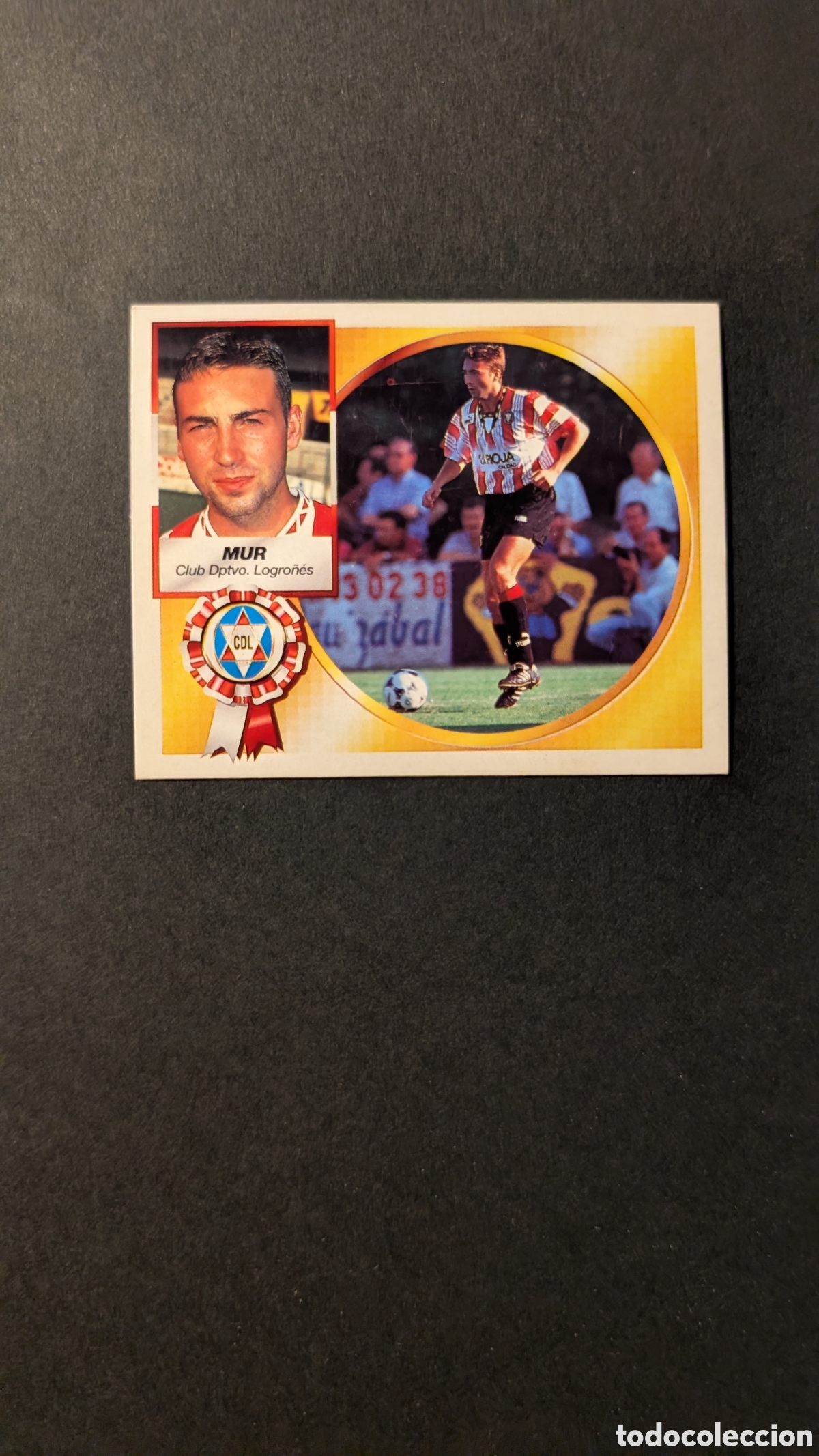 Cromos de F&uacute;tbol: MUR LOGRO&Ntilde;ES COLOCA LIGA ESTE 1994/95 NUNCA PEGADO SIN PEGAR