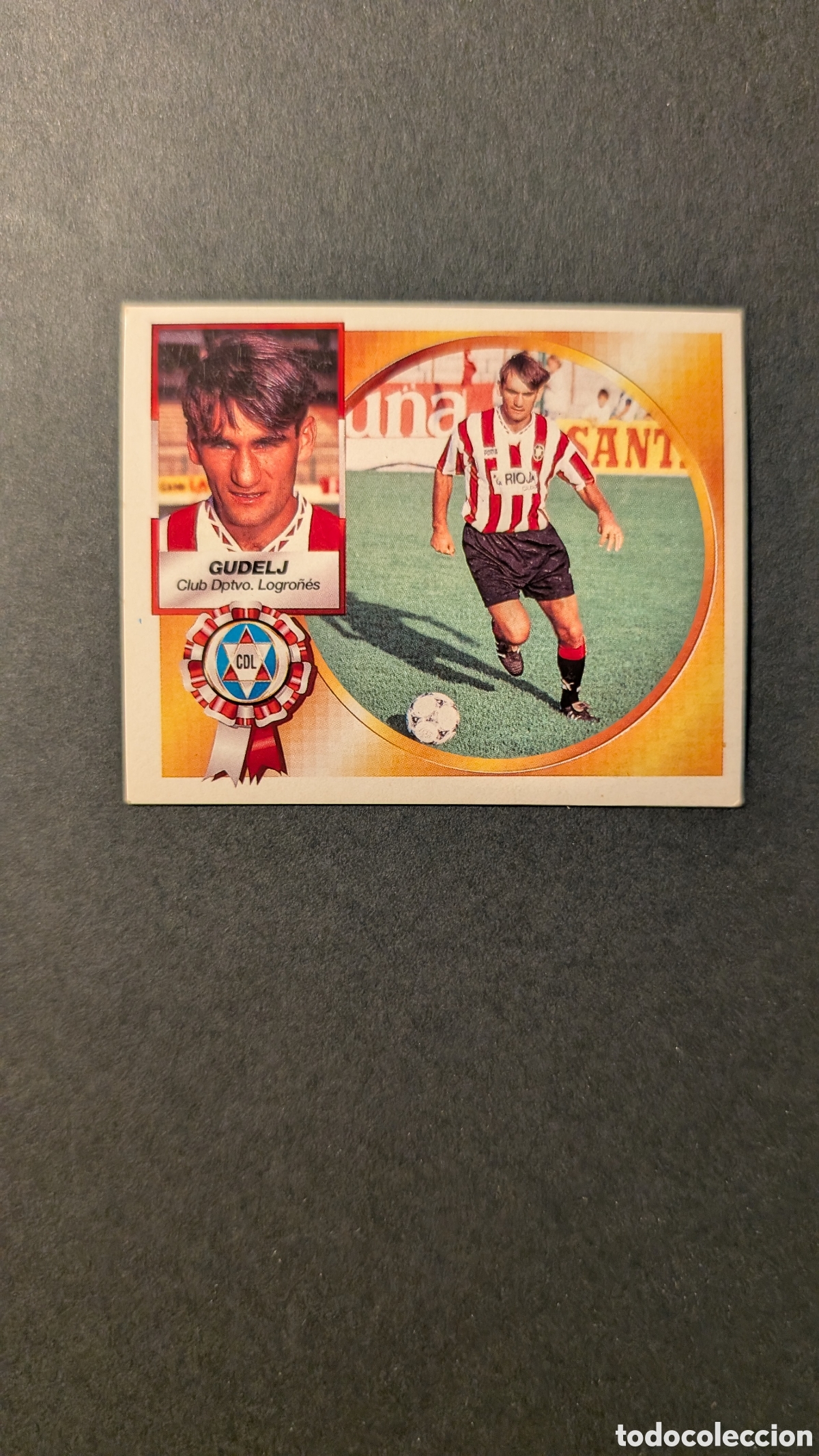 Cromos de F&uacute;tbol: GUDELJ LOGRO&Ntilde;ES COLOCA LIGA ESTE 1994/95 NUNCA PEGADO SIN PEGAR