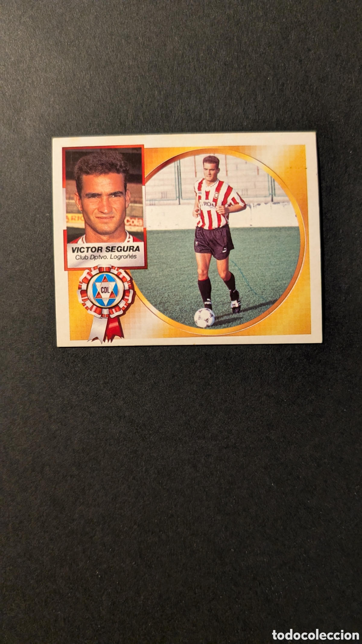 Cromos de F&uacute;tbol: VICTOR SEGURA LOGRO&Ntilde;ES COLOCA LIGA ESTE 1994/95 NUNCA PEGADO SIN PEGAR