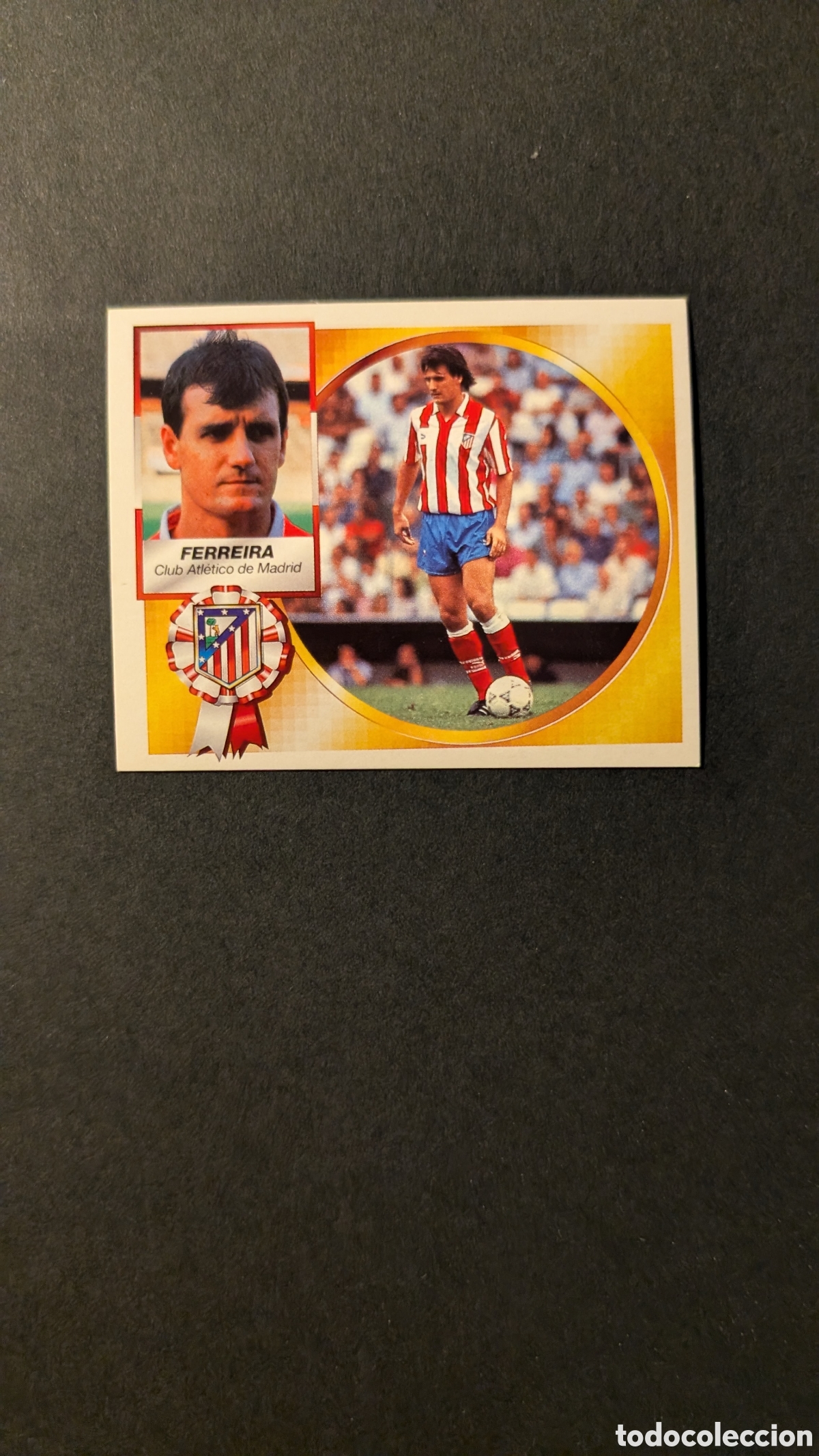 Cromos de F&uacute;tbol: FERREIRA ATLETICO MADRID COLOCA LIGA ESTE 1994/95 NUNCA PEGADO SIN PEGAR