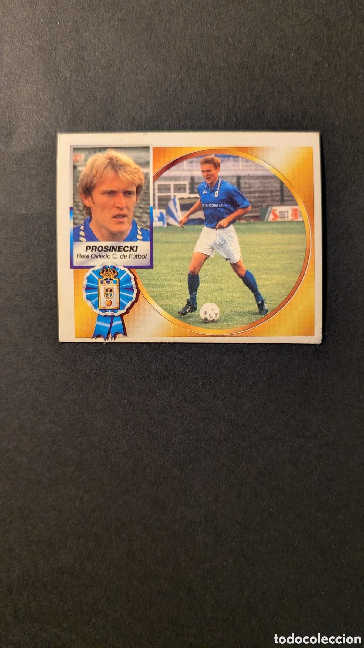 Cromos de F&uacute;tbol: PROSINECKI OVIEDO VERSION COLOCA LIGA ESTE 1994/95 NUNCA PEGADO SIN PEGAR
