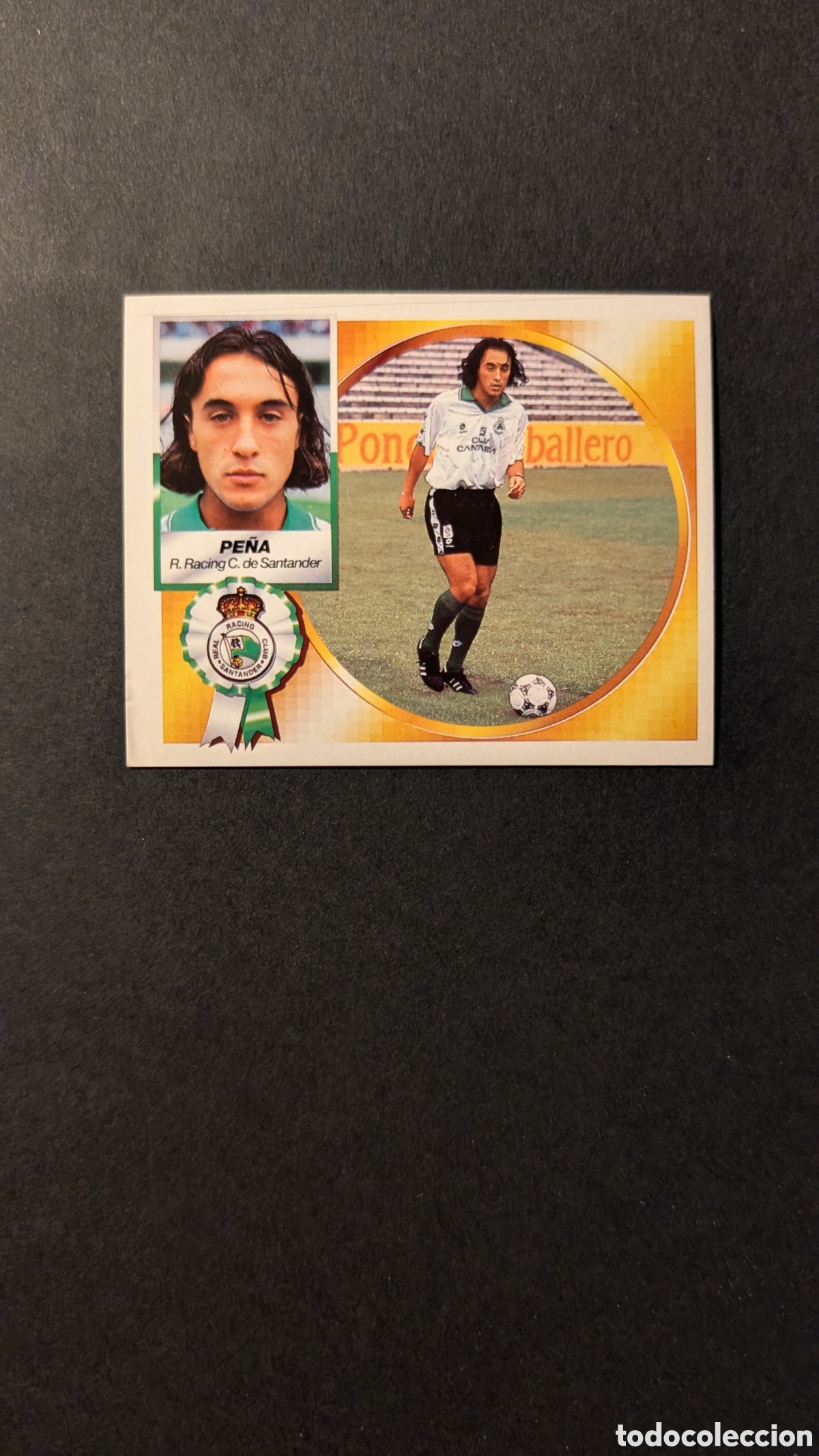Cromos de F&uacute;tbol: PE&Ntilde;A RACING SANTANDER COLOCA LIGA ESTE 1994/95 NUNCA PEGADO SIN PEGAR