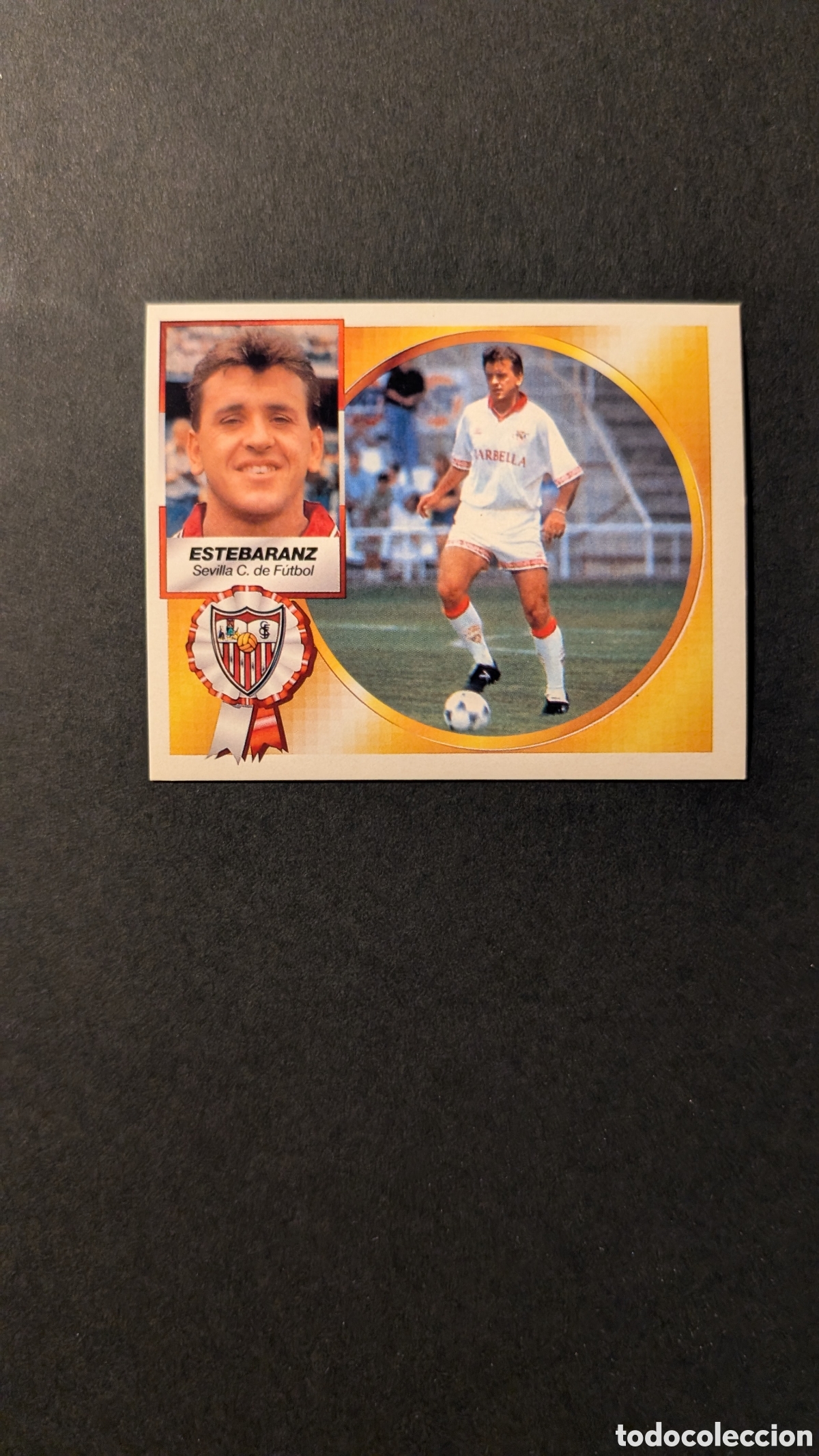 Cromos de F&uacute;tbol: ESTEBARANZ SEVILLA COLOCA LIGA ESTE 1994/95 NUNCA PEGADO SIN PEGAR