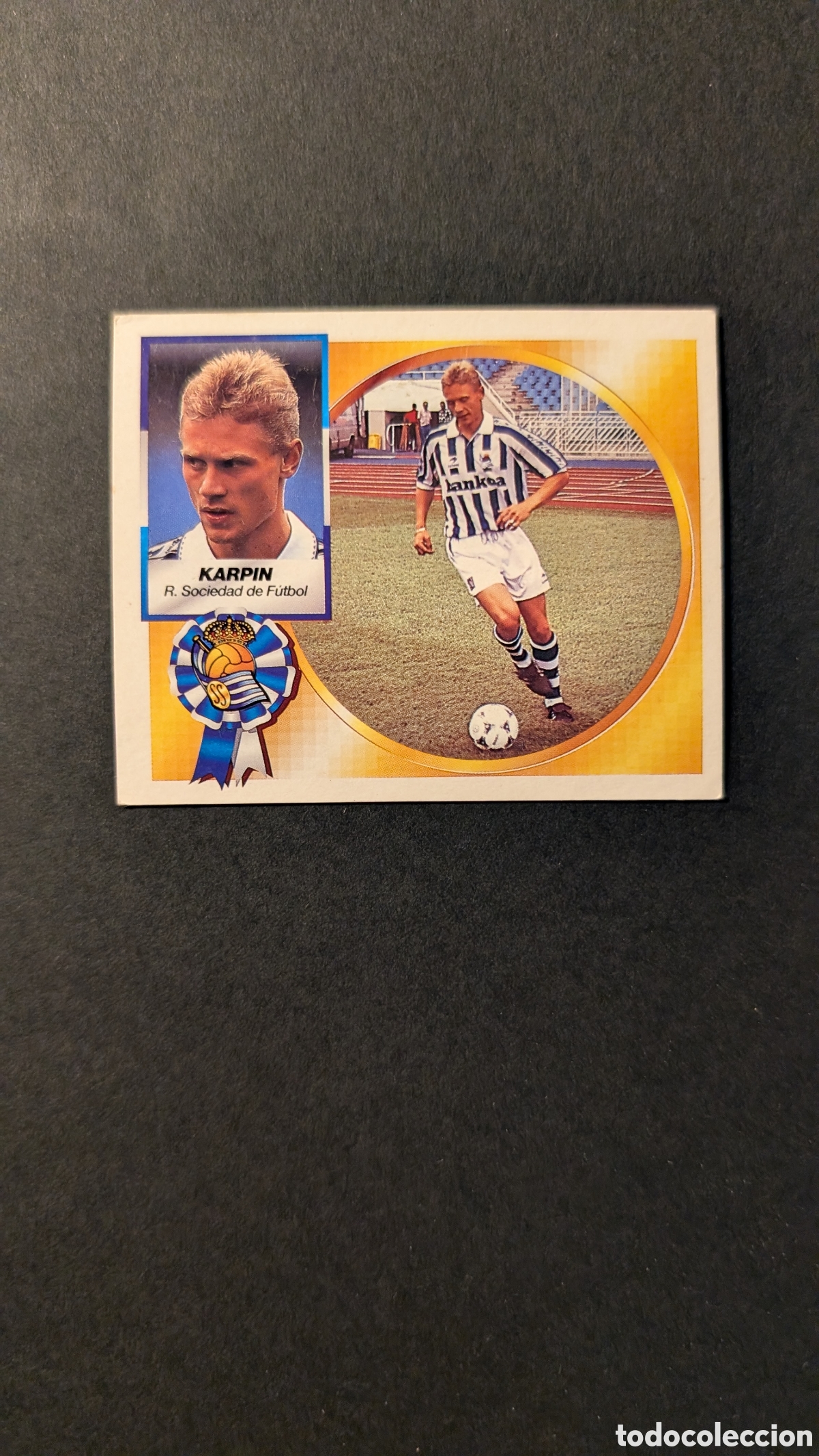 Cromos de F&uacute;tbol: KARPIN REAL SOCIEDAD COLOCA LIGA ESTE 1994/95 NUNCA PEGADO SIN PEGAR