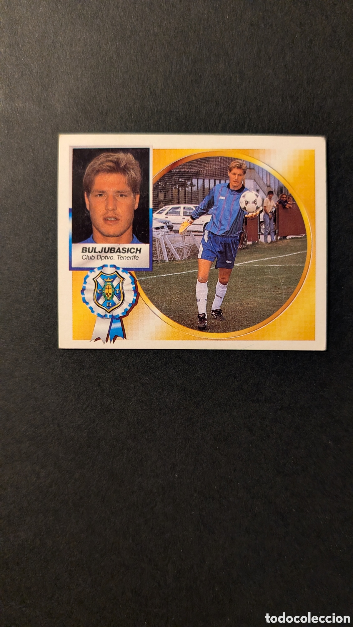 Cromos de F&uacute;tbol: BULJUBASICH TENERIFE COLOCA LIGA ESTE 1994/95 NUNCA PEGADO SIN PEGAR