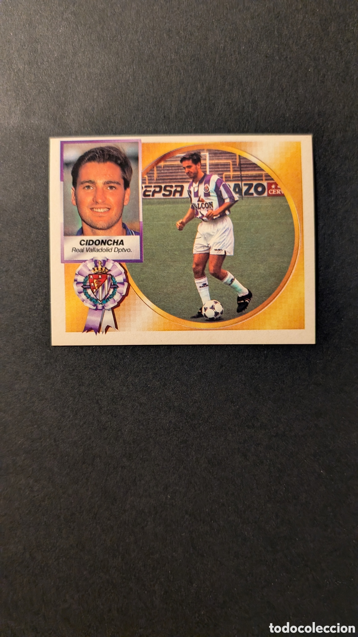 Cromos de F&uacute;tbol: CIDONCHA VALLADOLID COLOCA LIGA ESTE 1994/95 NUNCA PEGADO SIN PEGAR