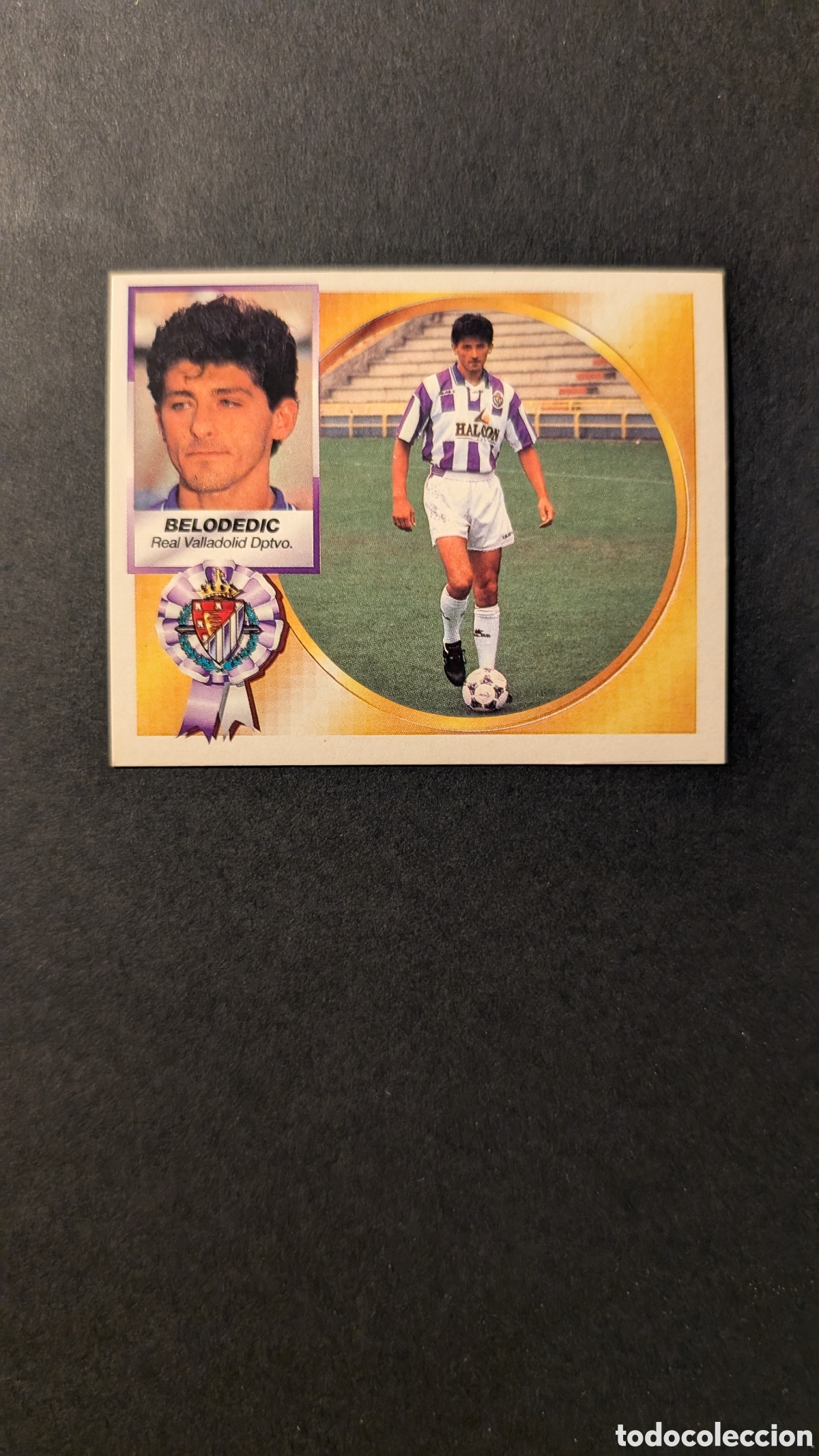 Cromos de F&uacute;tbol: BELODEDIC VALLADOLID COLOCA LIGA ESTE 1994/95 NUNCA PEGADO SIN PEGAR