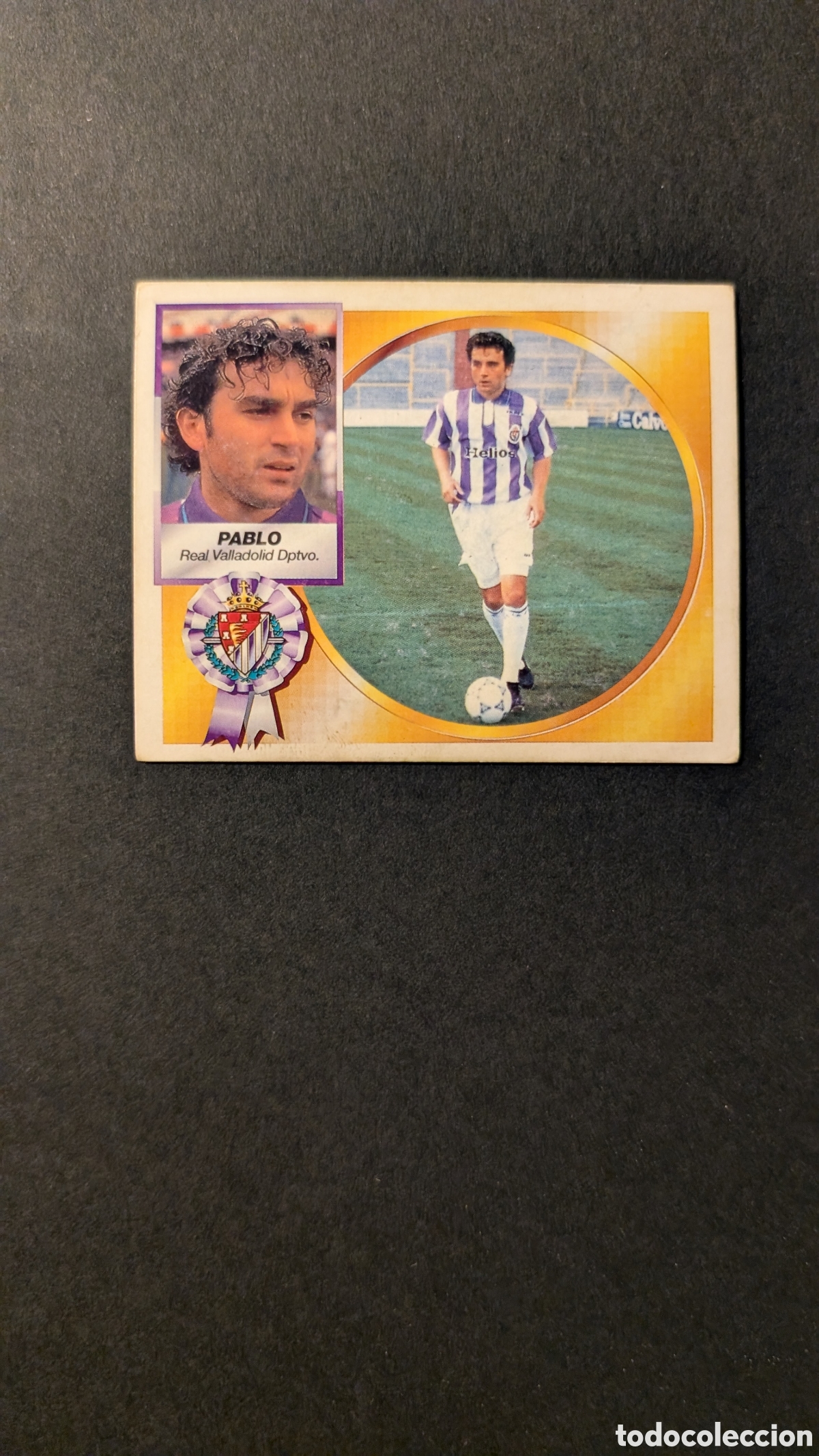 Cromos de F&uacute;tbol: PABLO VERSION HELIOS VALLADOLID COLOCA LIGA ESTE 1994/95 NUNCA PEGADO SIN PEGAR