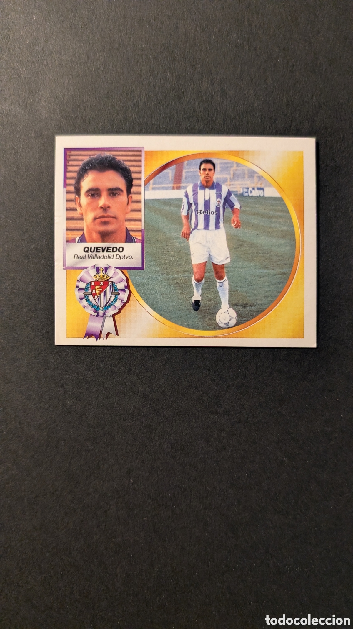 Fu&szlig;ball-Sticker: QUEVEDO VERSION HELIOS VALLADOLID COLOCA LIGA ESTE 1994/95 NUNCA PEGADO SIN PEGAR
