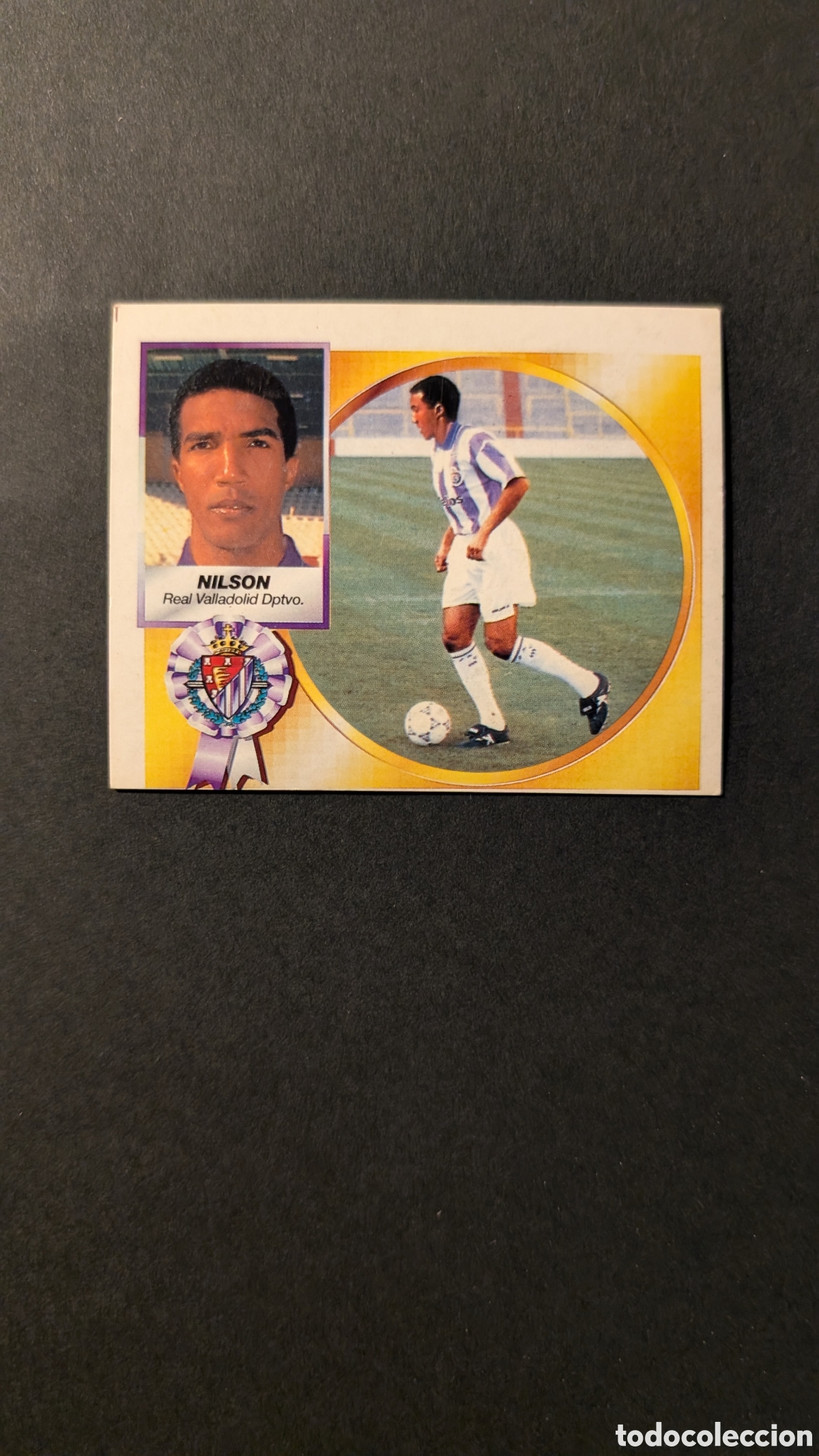 Fu&szlig;ball-Sticker: NILSON VERSION HELIOS VALLADOLID COLOCA LIGA ESTE 1994/95 NUNCA PEGADO SIN PEGAR