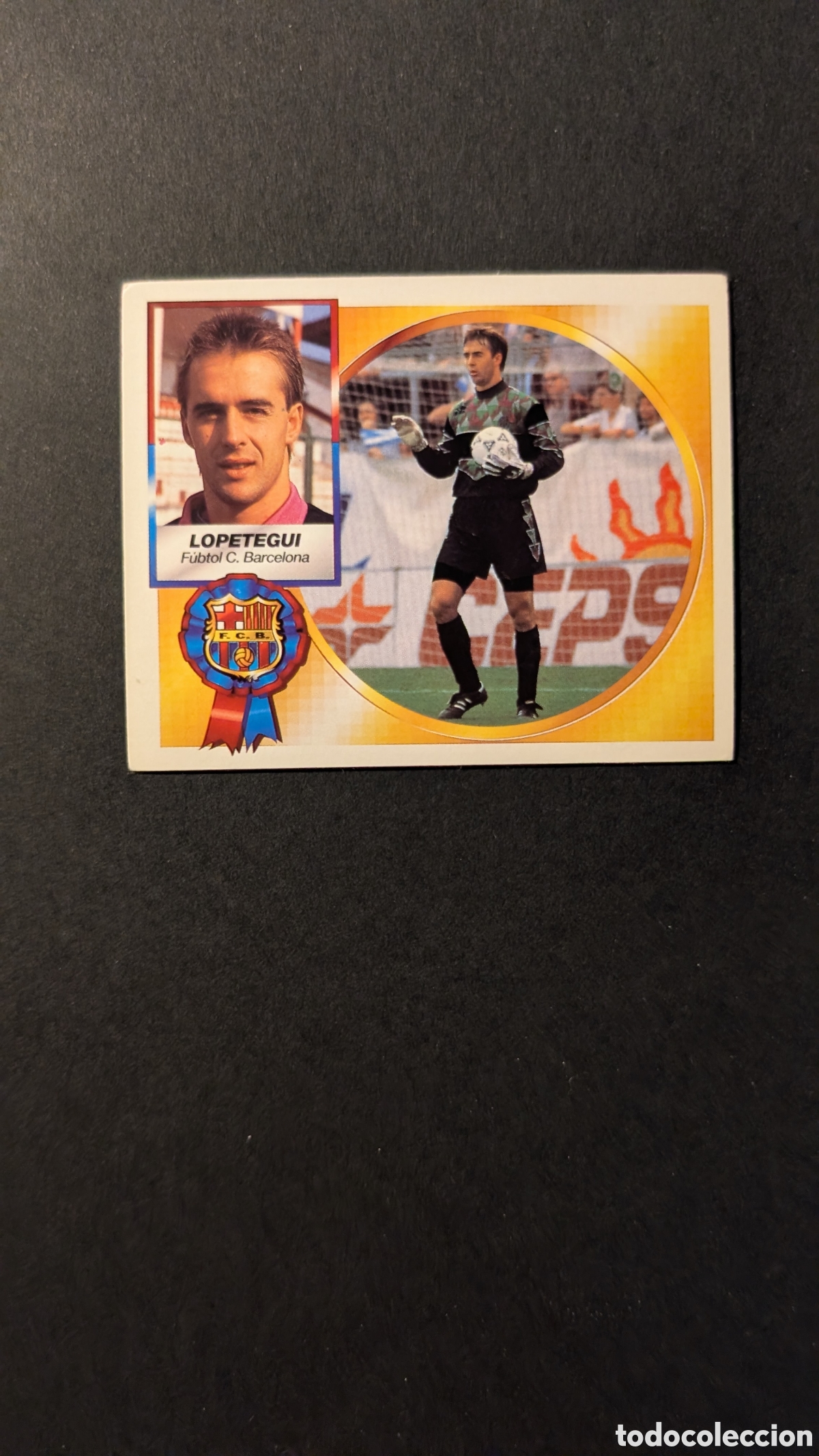 Cromos de F&uacute;tbol: LOPETEGUI VERSION BARCELONA LIGA ESTE 1994/95 NUNCA PEGADO SIN PEGAR