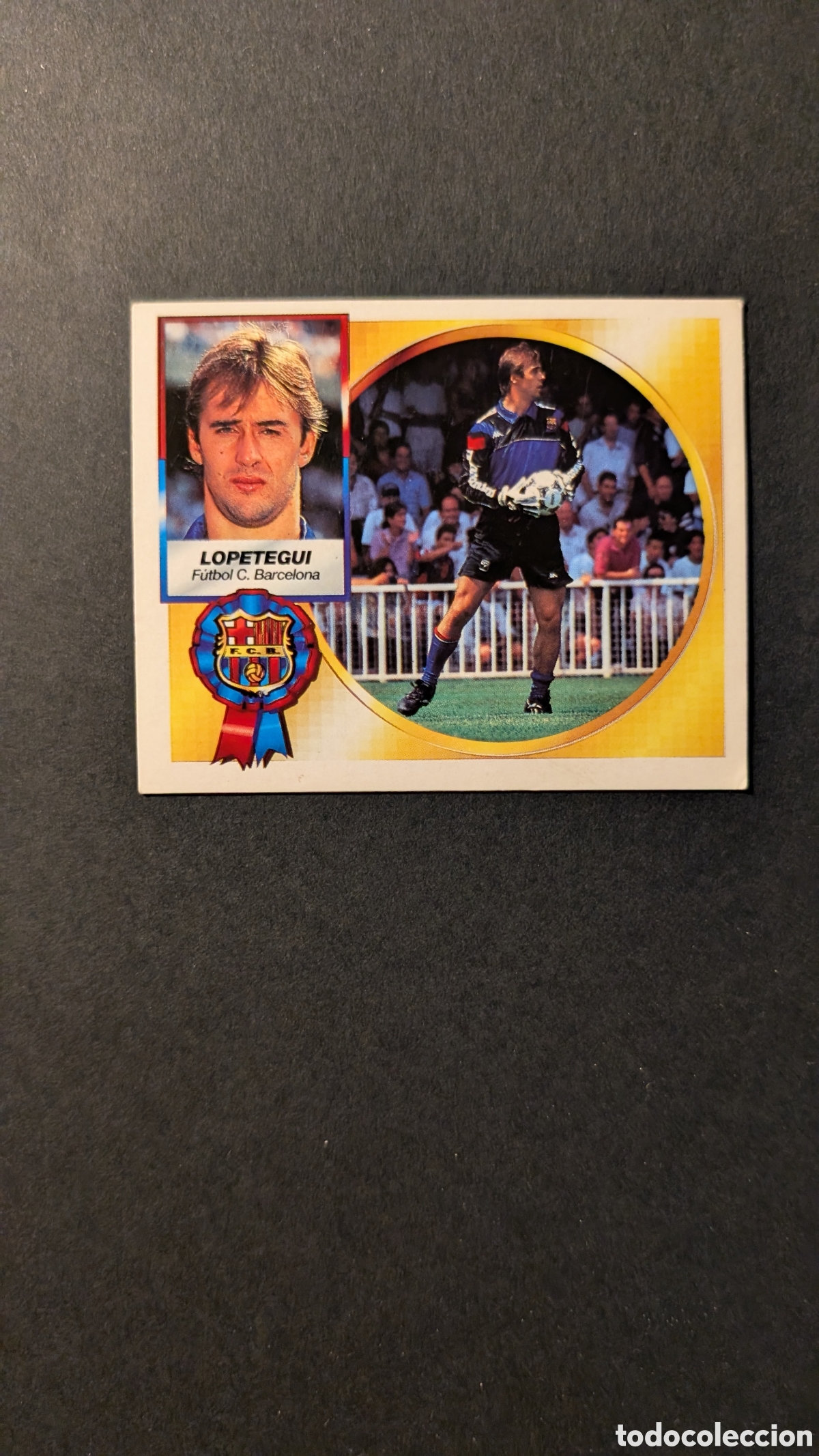 Cromos de F&uacute;tbol: LOPETEGUI VERSION BARCELONA LIGA ESTE 1994/95 NUNCA PEGADO SIN PEGAR