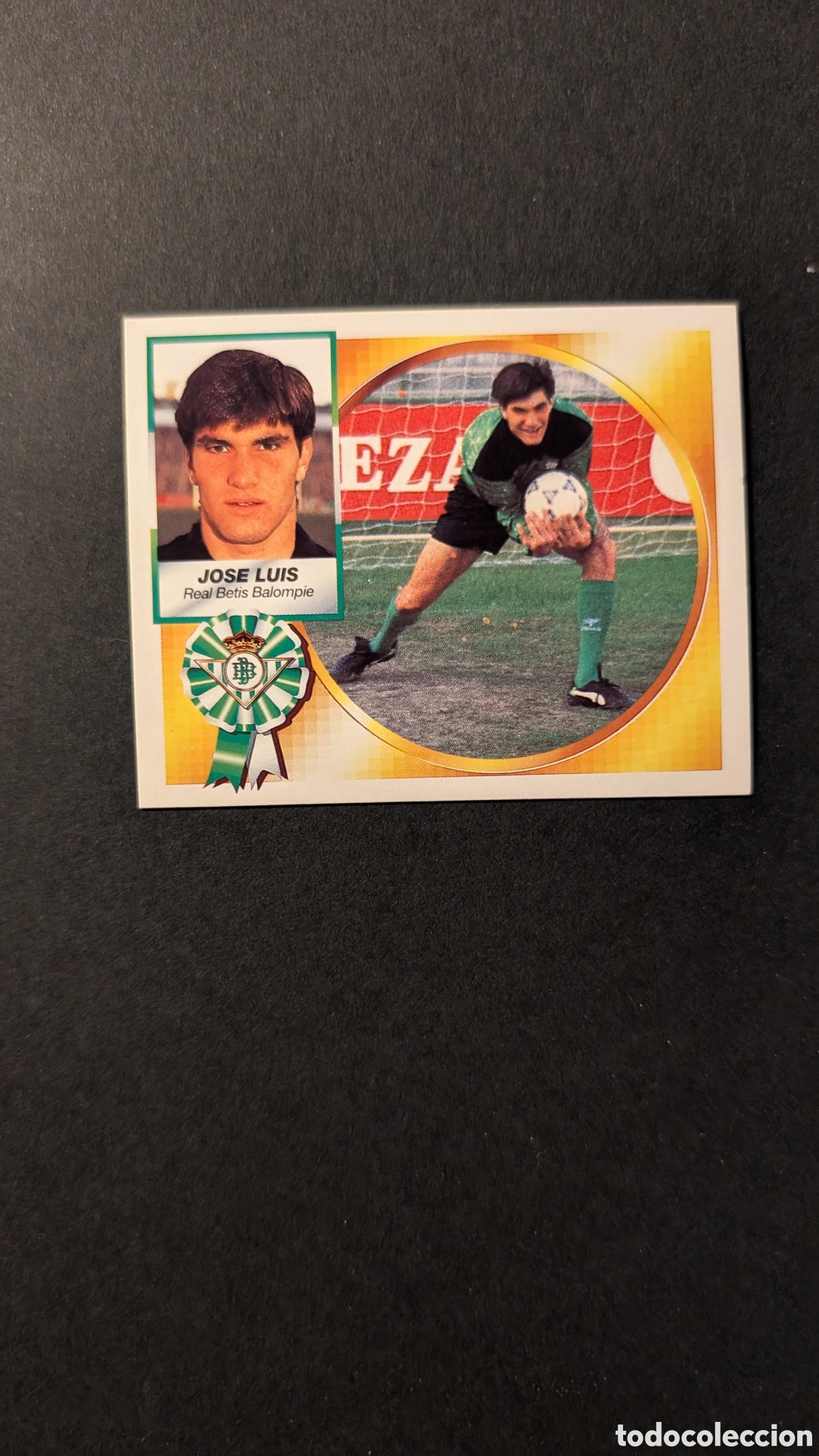 Cromos de F&uacute;tbol: JOSE LUIS BETIS BAJA LIGA ESTE 1994/95 NUNCA PEGADO SIN PEGAR