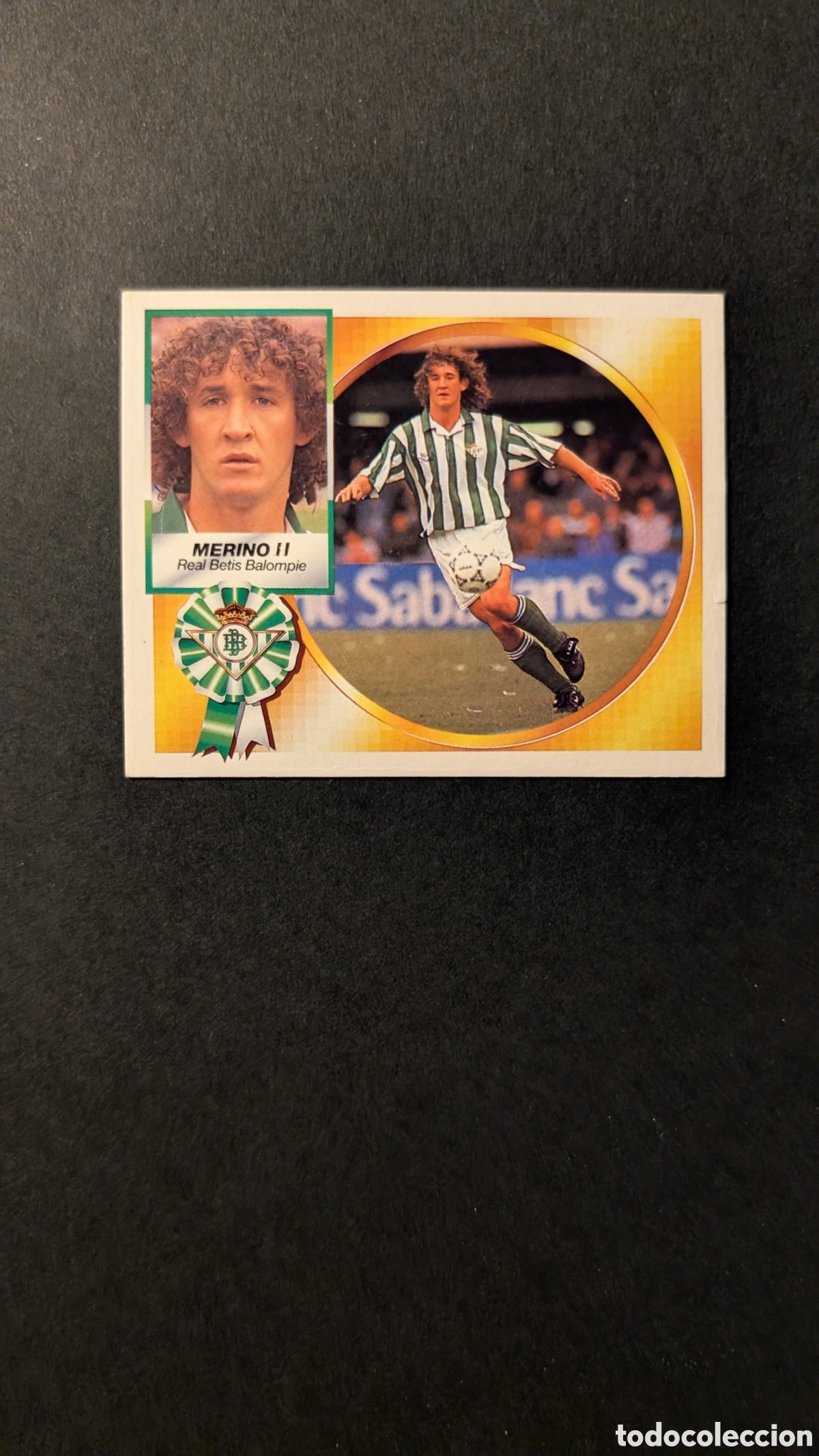 Cromos de F&uacute;tbol: MERINO II BETIS BAJA LIGA ESTE 1994/95 NUNCA PEGADO SIN PEGAR
