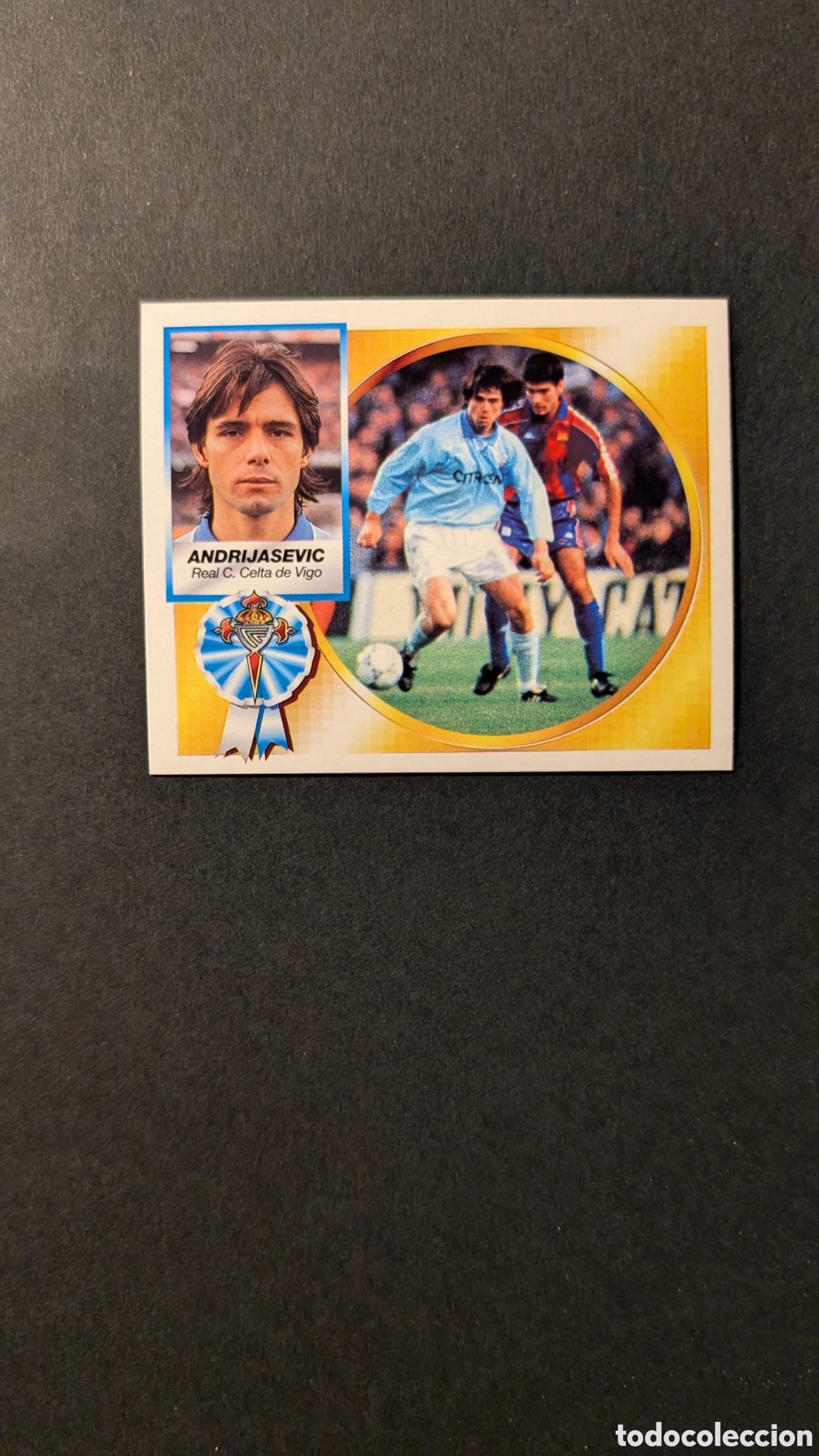 Cromos de F&uacute;tbol: ANDRIJASEVIC CELTA BAJA LIGA ESTE 1994/95 NUNCA PEGADO SIN PEGAR