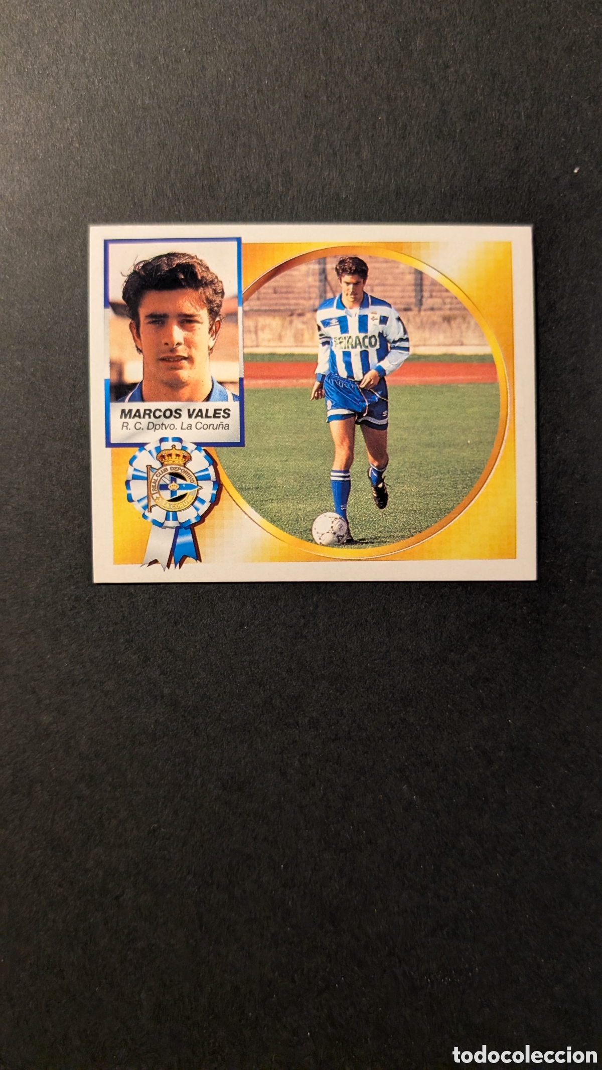 Cromos de F&uacute;tbol: MARCOS VALES DEPORTIVO BAJA LIGA ESTE 1994/95 NUNCA PEGADO SIN PEGAR