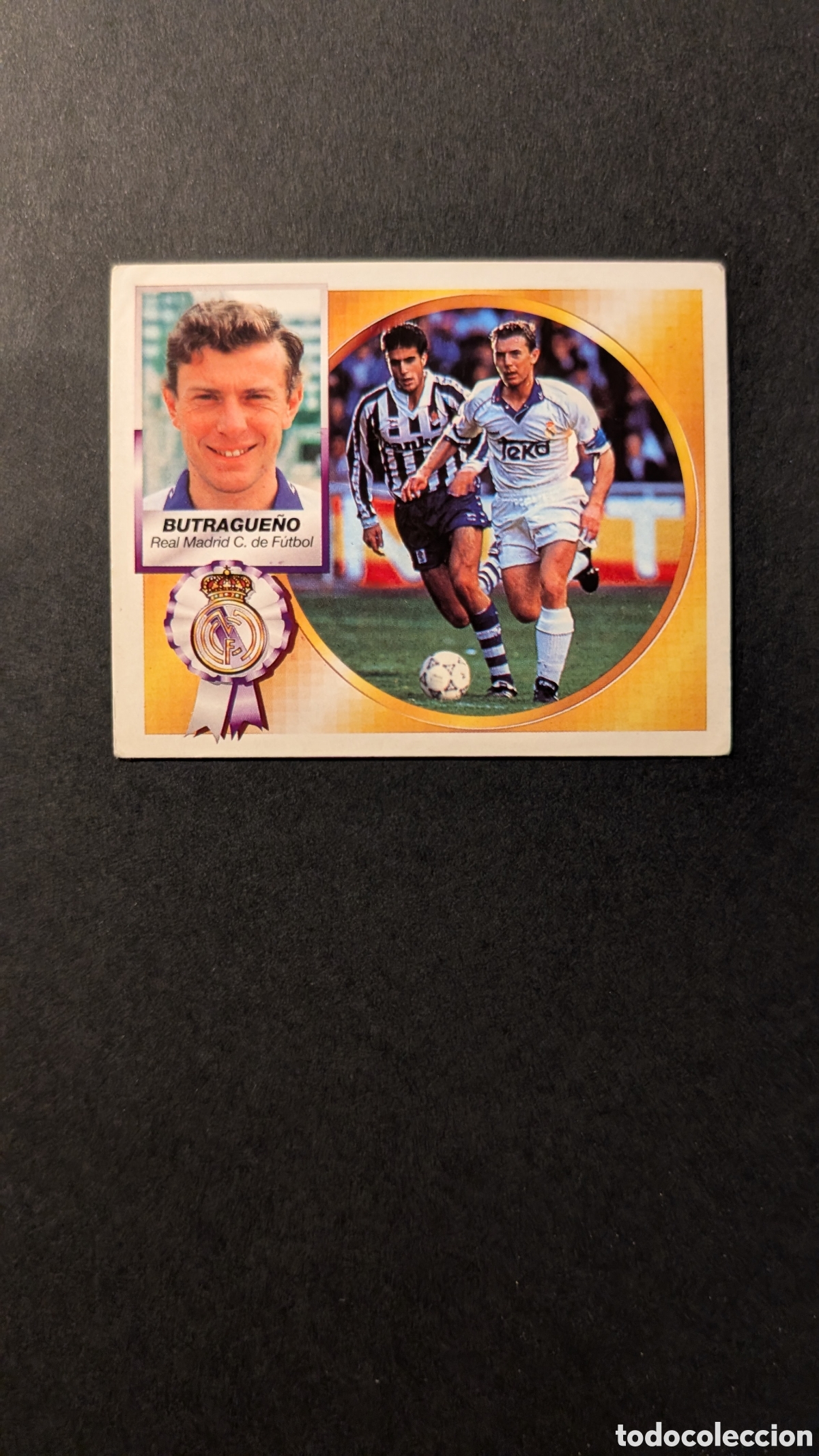 Cromos de F&uacute;tbol: BUTRAGUE&Ntilde;O REAL MADRID LIGA ESTE 1994/95 NUNCA PEGADO SIN PEGAR
